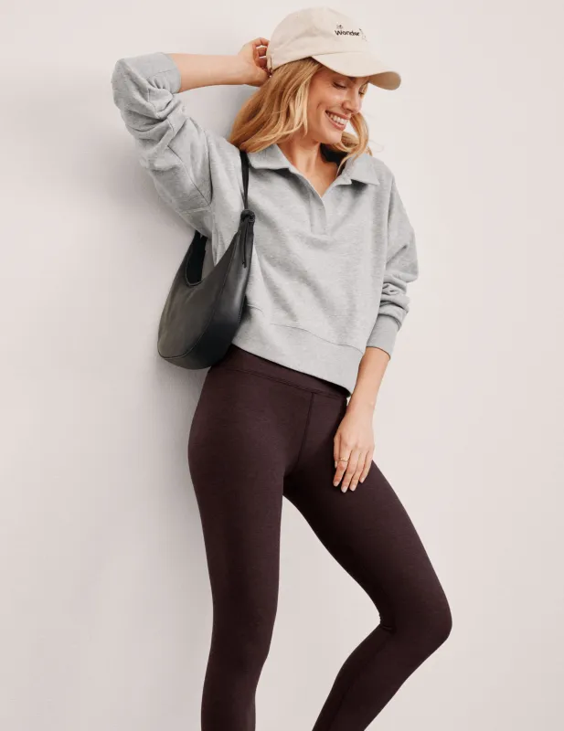 LuxeFleece Collared Sweatshirt sold by Beyond Yoga