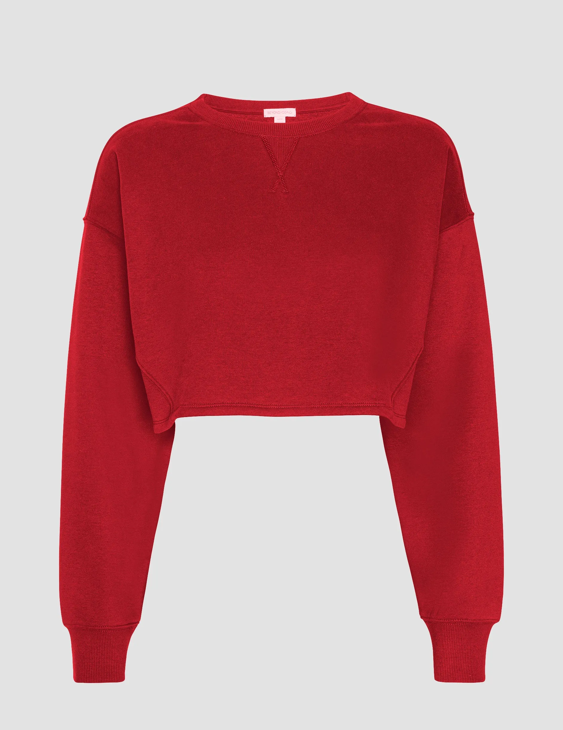 LuxeFleece Cropped Sweatshirt sold by Beyond Yoga product image thumbnail 5