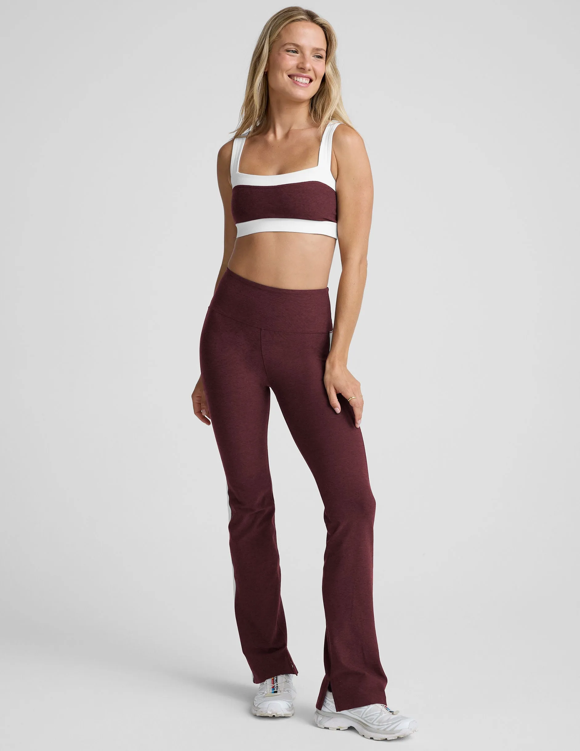 Spacedye Gemini Colorblock Side Slit Pant sold by Beyond Yoga product image thumbnail 5