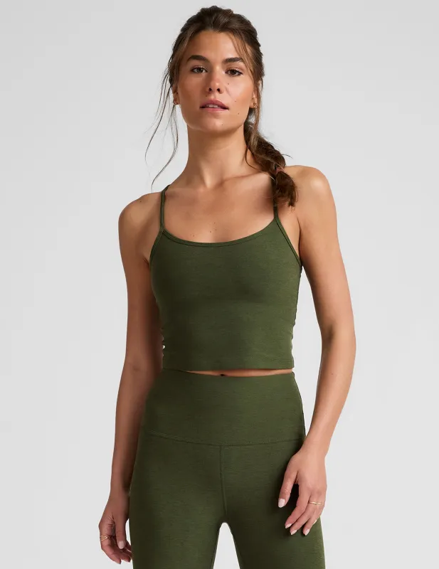 Spacedye Slim Racerback Cropped Tank sold by Beyond Yoga