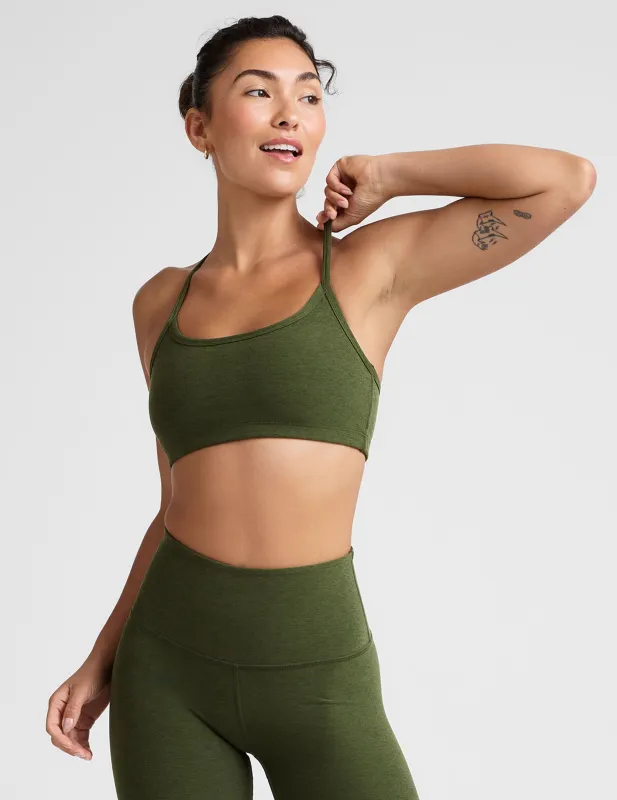Spacedye Slim Racerback Bra sold by Beyond Yoga