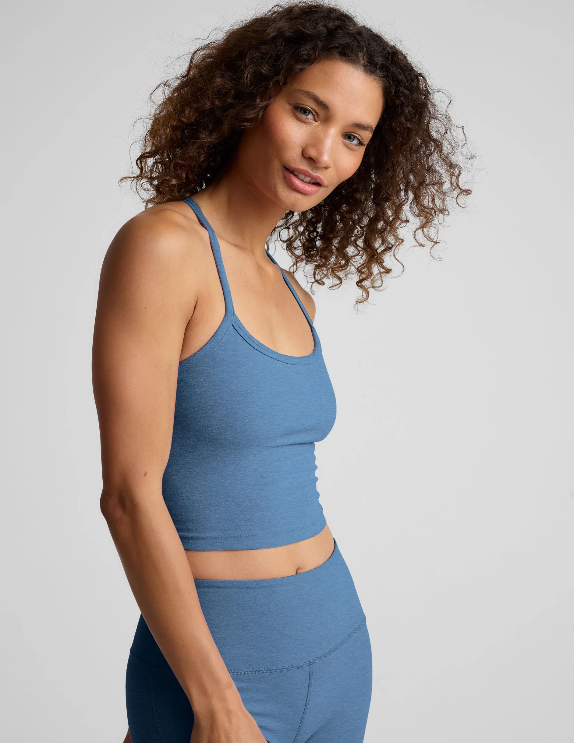 Spacedye Slim Racerback Cropped Tank sold by Beyond Yoga product image thumbnail 2