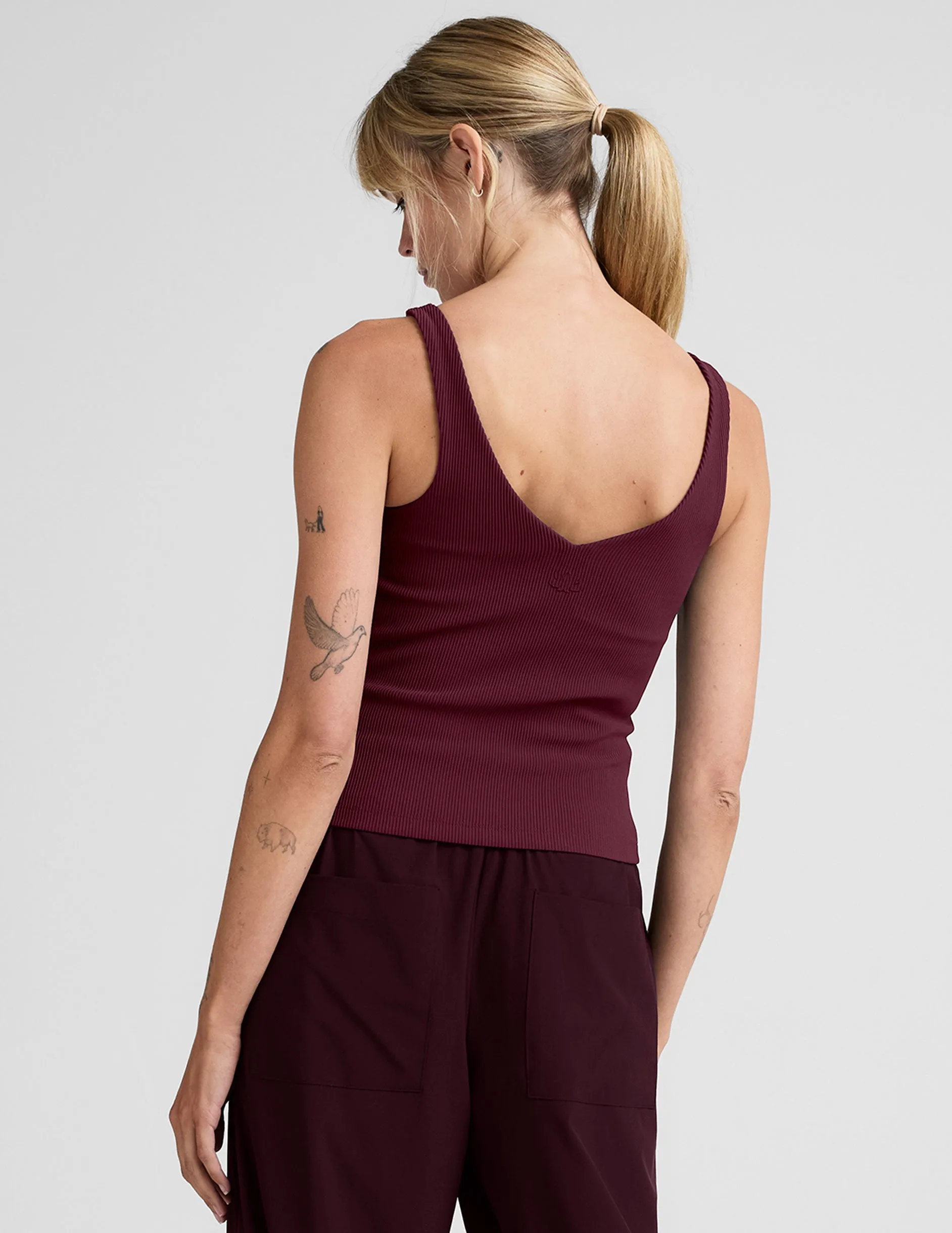 Impulse Ribbed Classic Tank sold by Beyond Yoga product image thumbnail 3