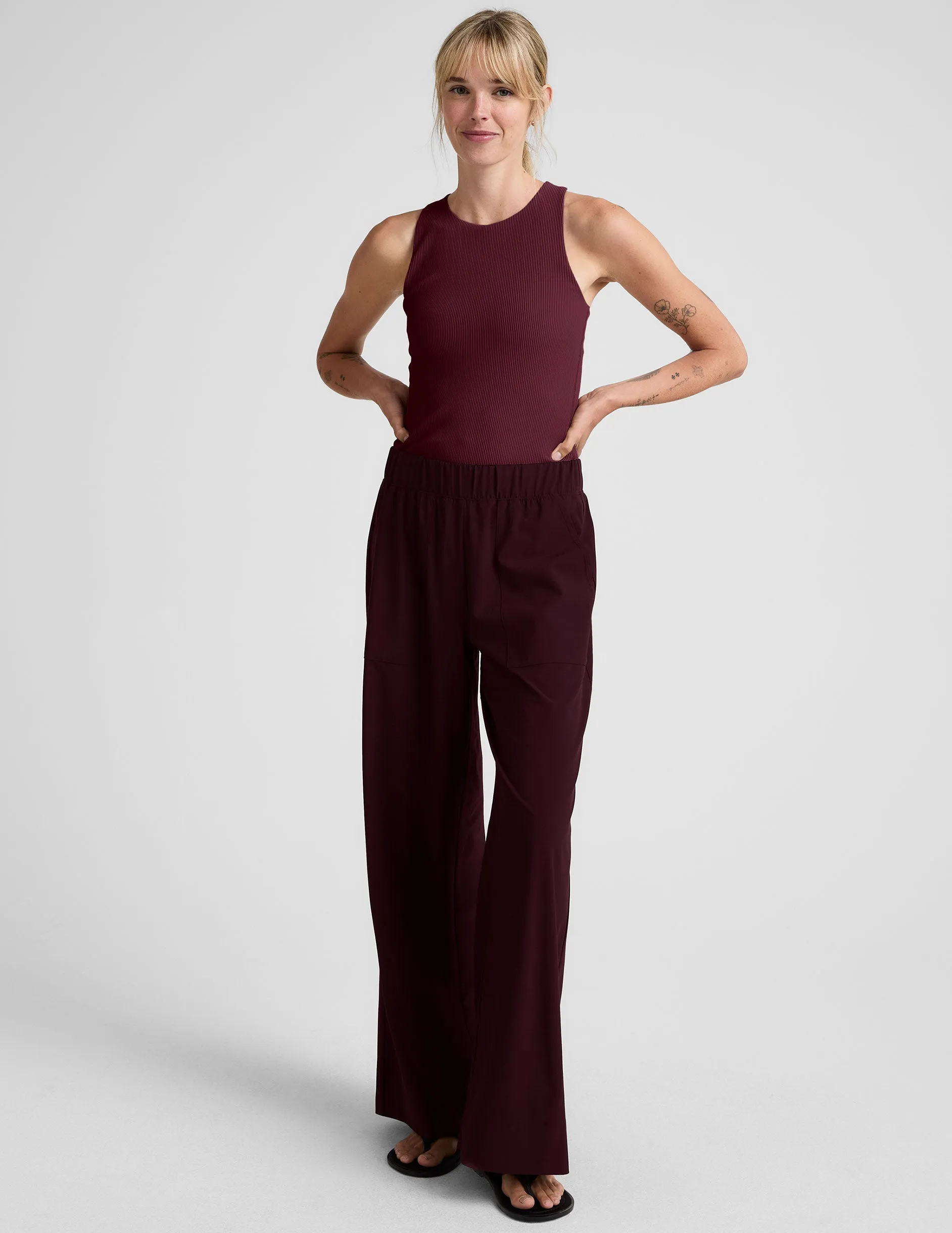 Refocus Ribbed Classic Tank sold by Beyond Yoga product image thumbnail 4