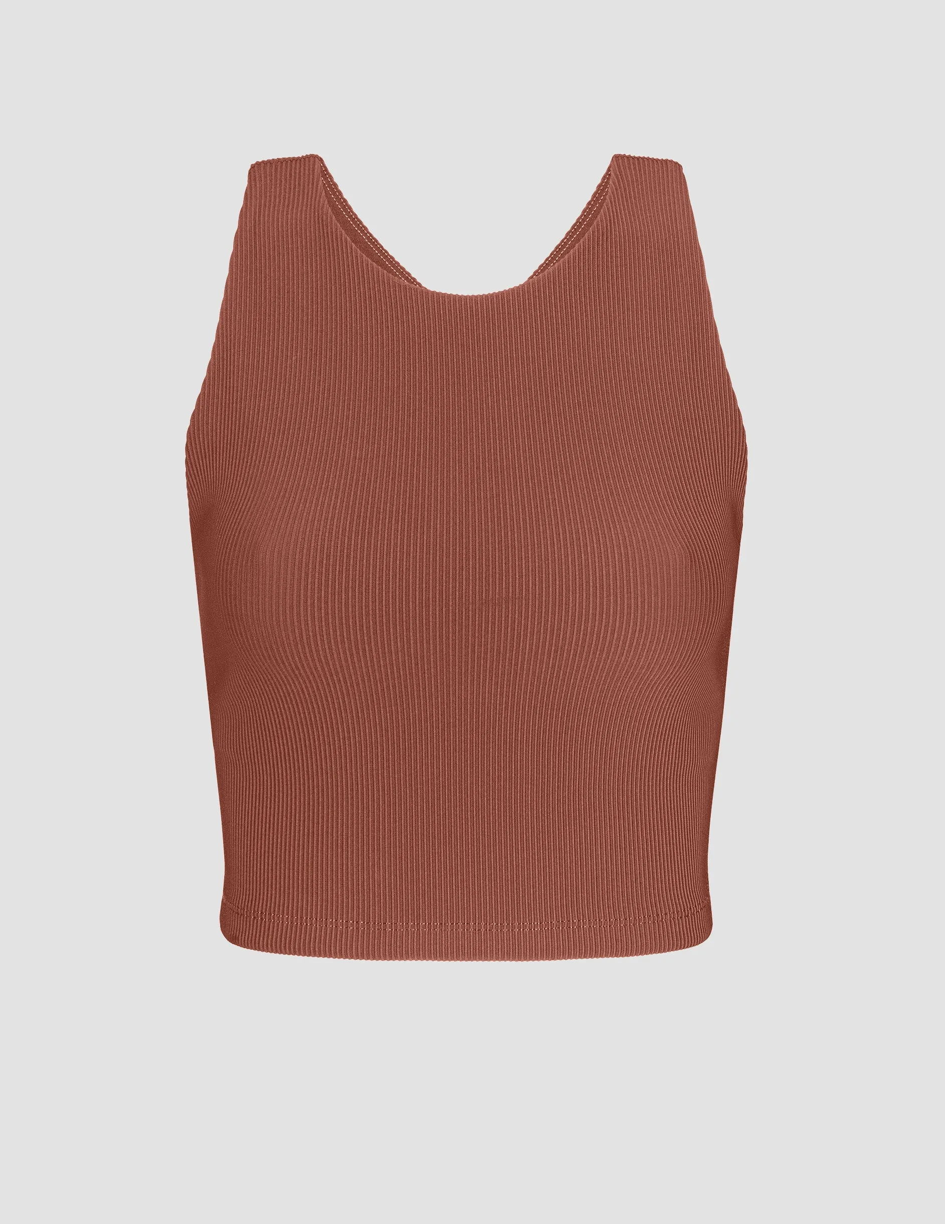 Refocus Ribbed Cropped Tank sold by Beyond Yoga product image thumbnail 5