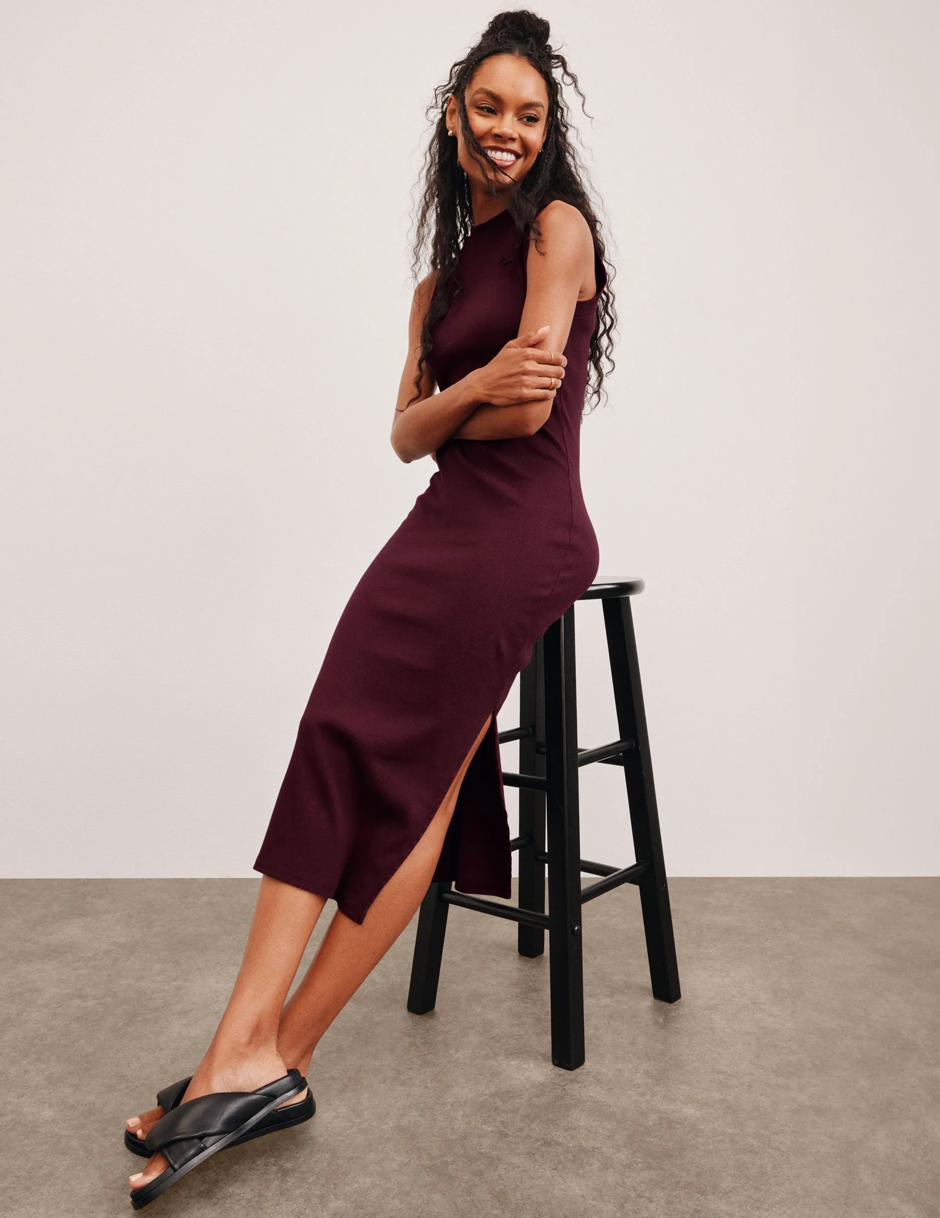 Rib Tank Dress sold by Beyond Yoga product image thumbnail 2