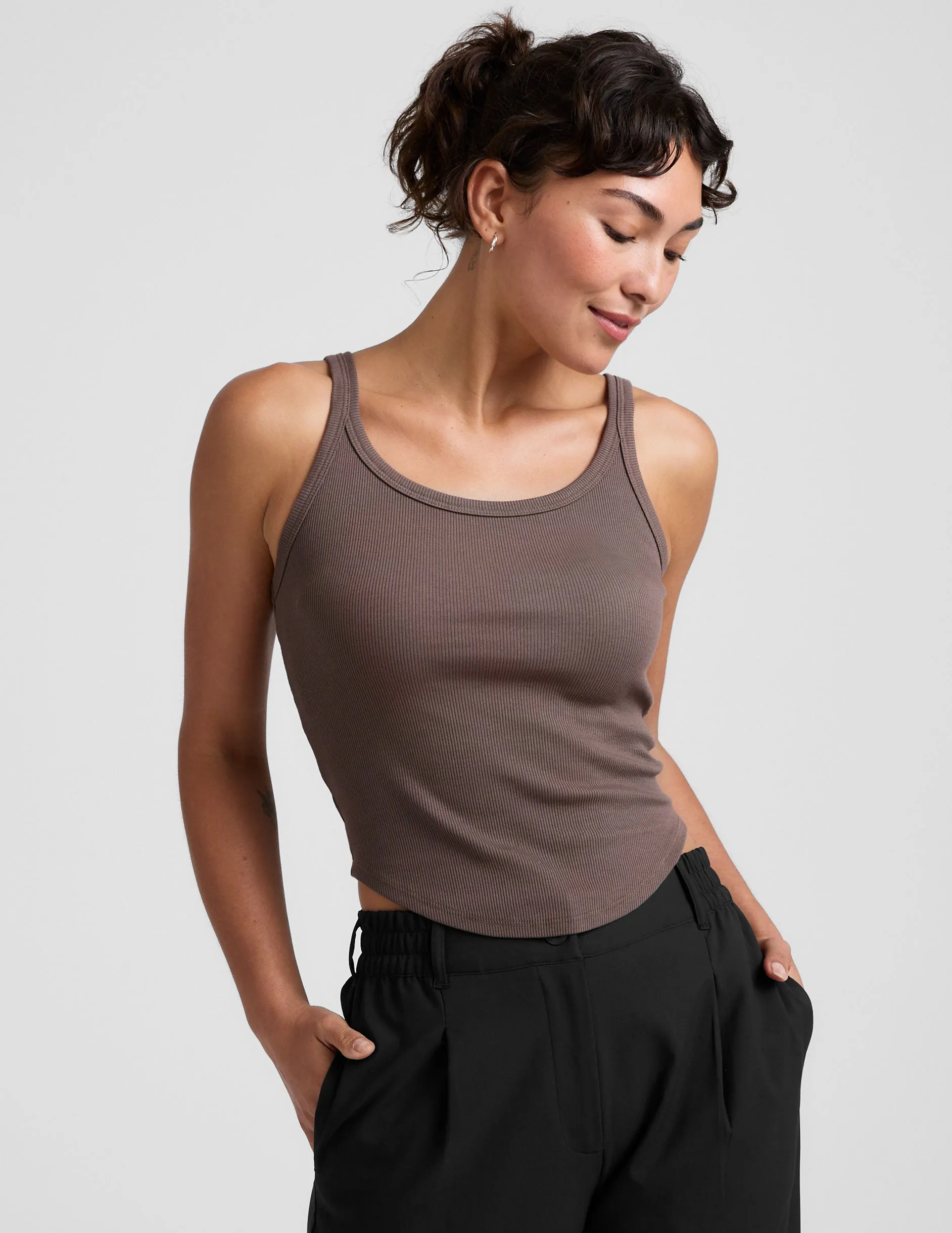 Rib Classic Tank sold by Beyond Yoga product image thumbnail 2