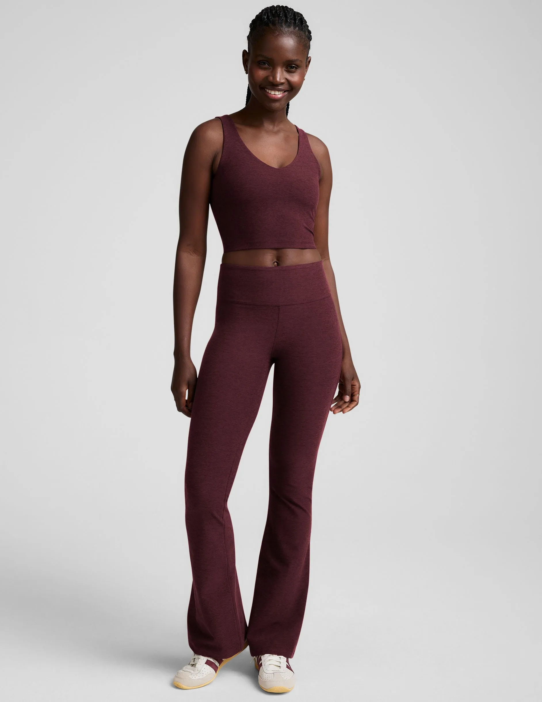 Spacedye Mid-Rise Bootcut Pant sold by Beyond Yoga