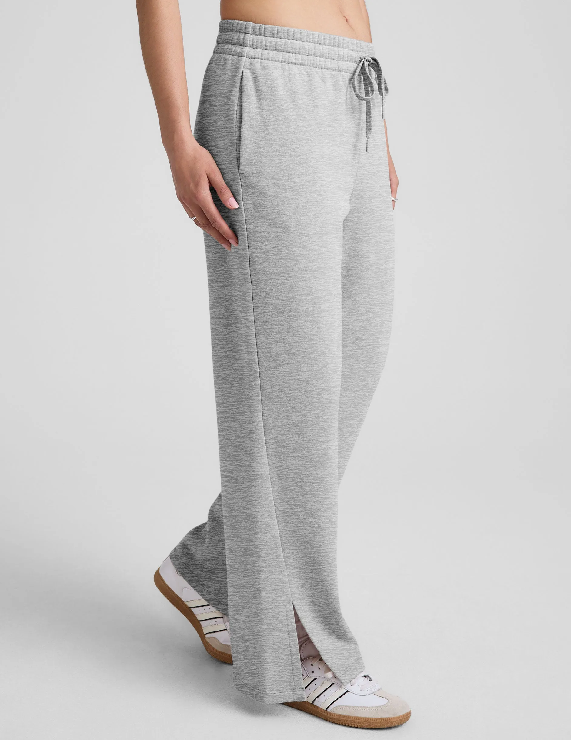 LuxeFleece Side Slit Wide Leg Pant sold by Beyond Yoga product image thumbnail 3