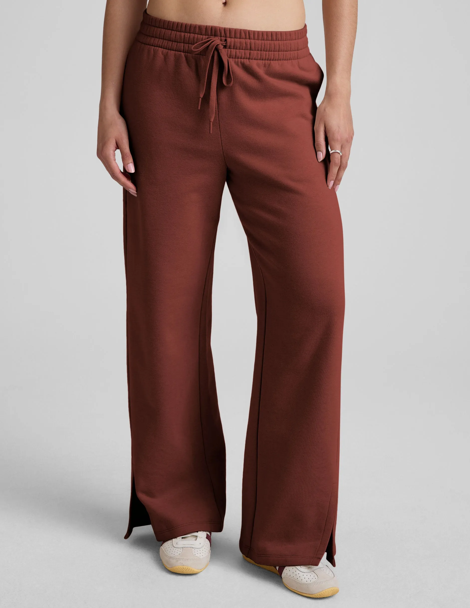 LuxeFleece Side Slit Wide Leg Pant sold by Beyond Yoga product image thumbnail 2