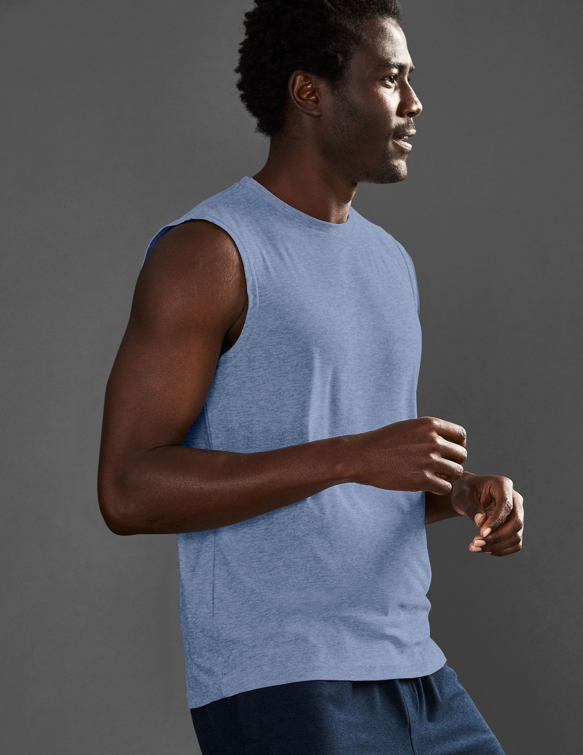 Featherweight Freeflo Men's Muscle Tank sold by Beyond Yoga product image thumbnail 2