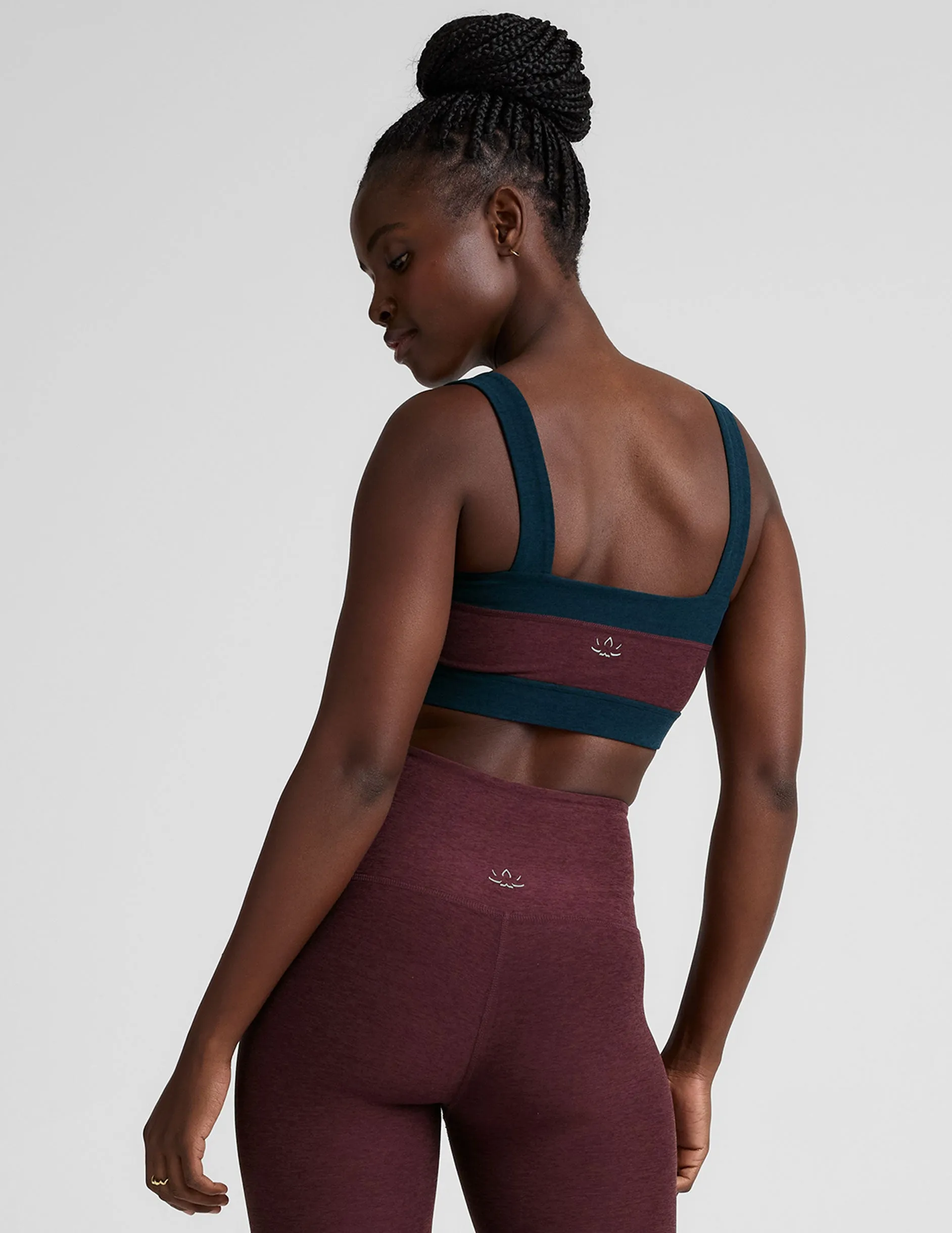 Spacedye Horizon Colorblock Bra sold by Beyond Yoga product image thumbnail 4