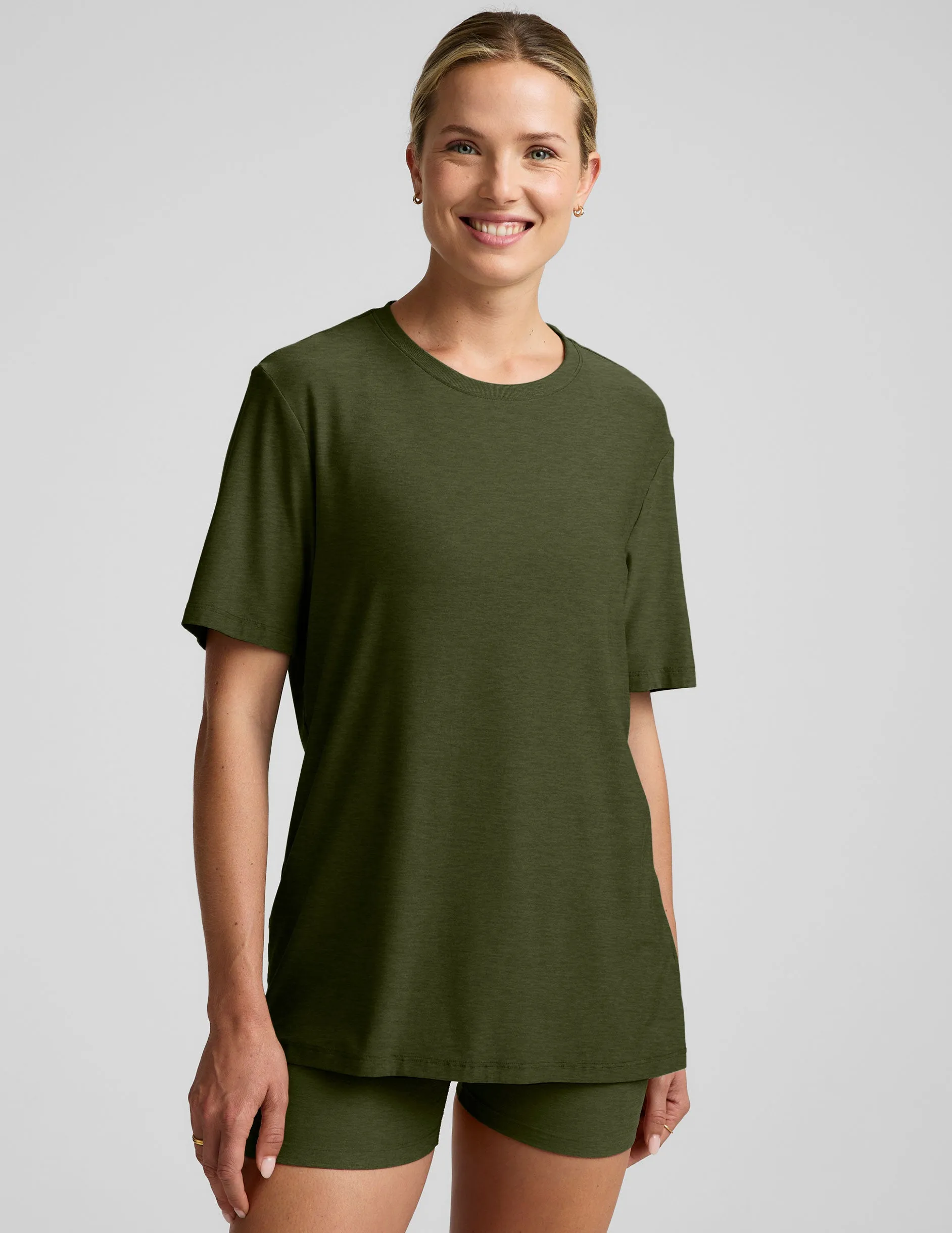 Always Beyond Crew Tee 2.0 sold by Beyond Yoga