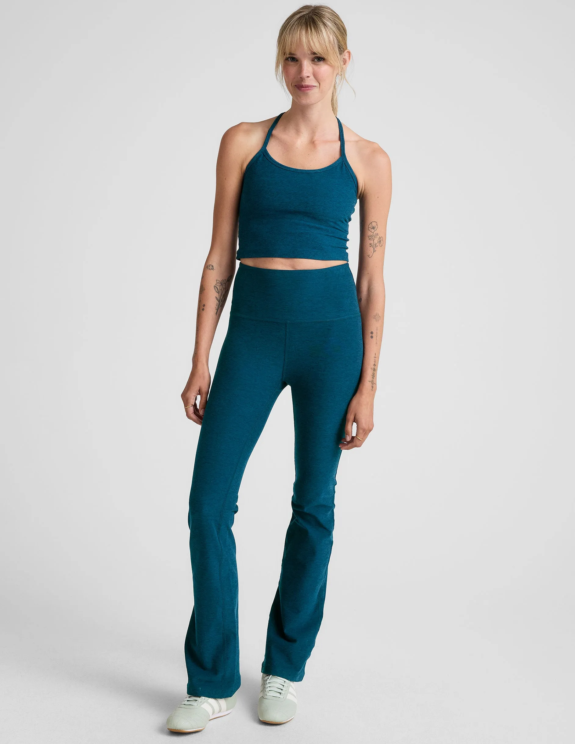Spacedye Practice High Waisted Bootcut Pant sold by Beyond Yoga