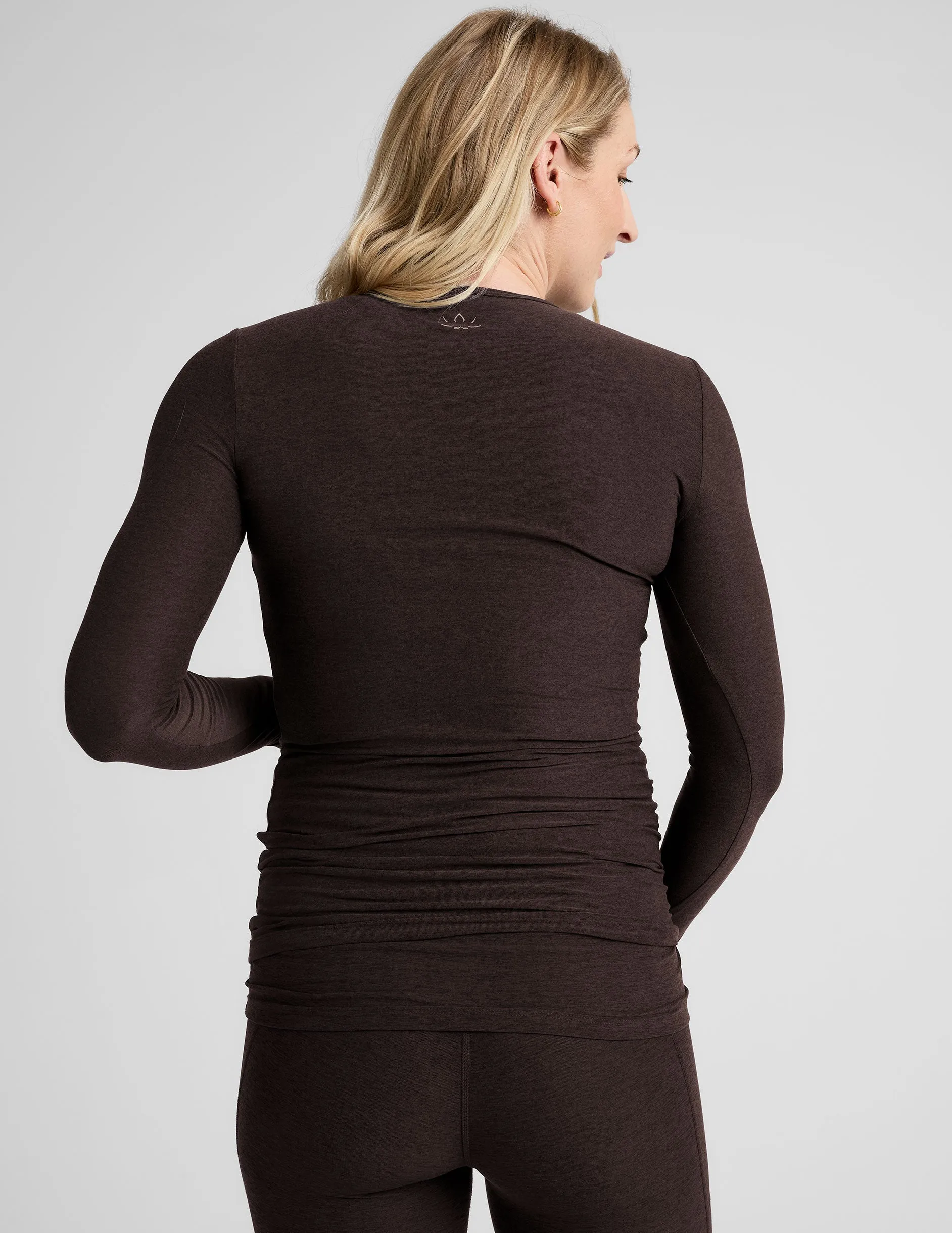 Featherweight Count On Me Maternity Crew Pullover sold by Beyond Yoga product image thumbnail 3