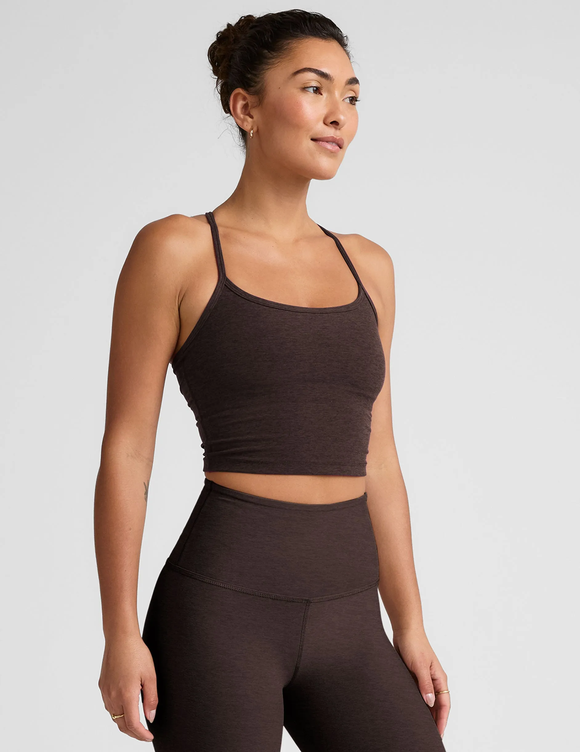 Spacedye Slim Racerback Cropped Tank sold by Beyond Yoga product image thumbnail 3