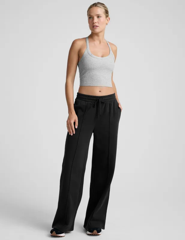 LuxeFleece Pintuck Wide Leg Pant sold by Beyond Yoga