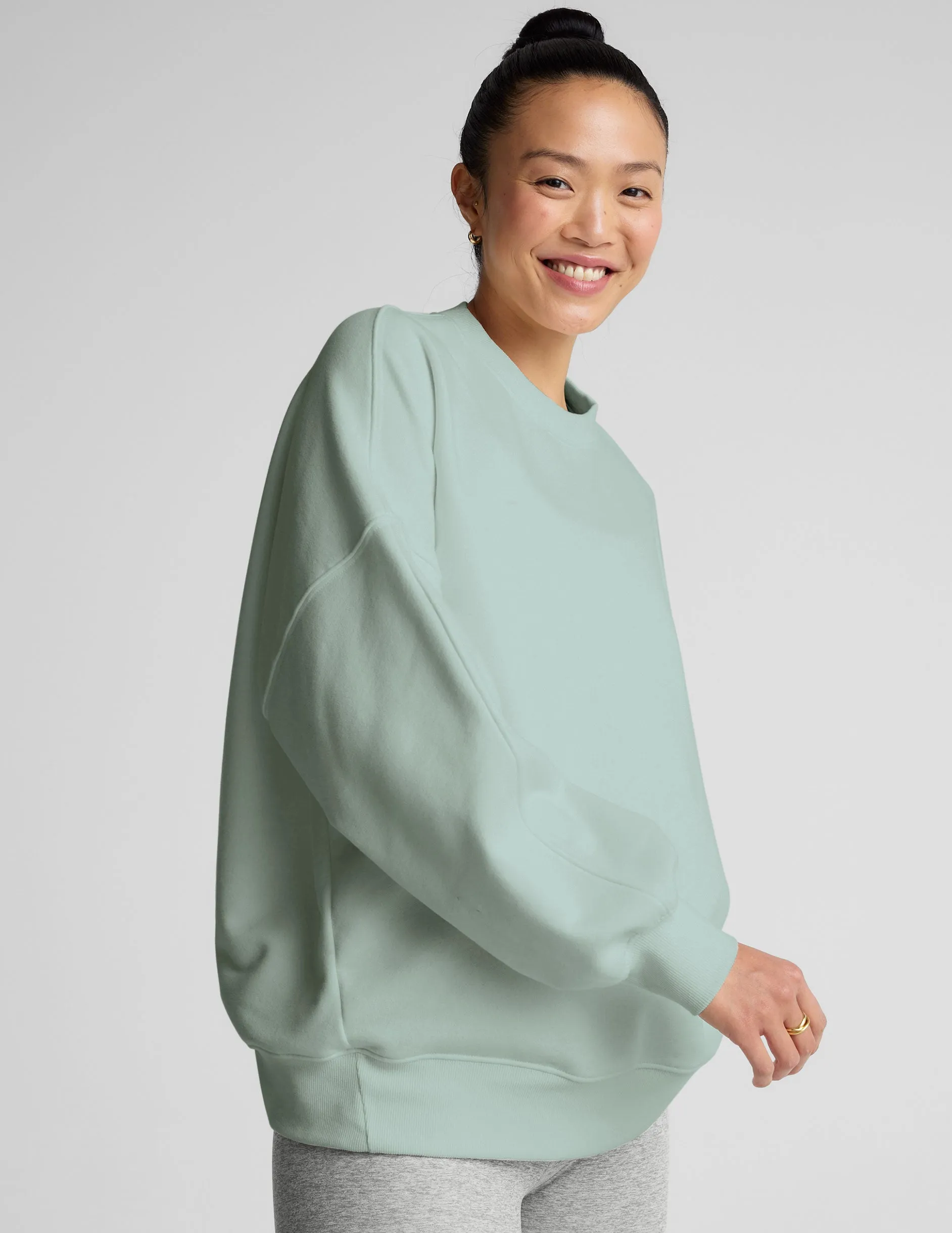 LuxeFleece Oversized Sweatshirt sold by Beyond Yoga