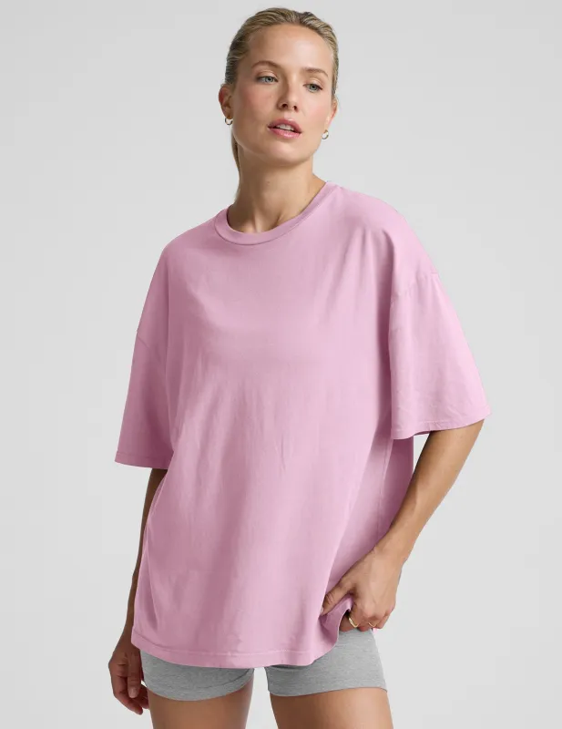 Oversized Cotton Tee made by Beyond Yoga