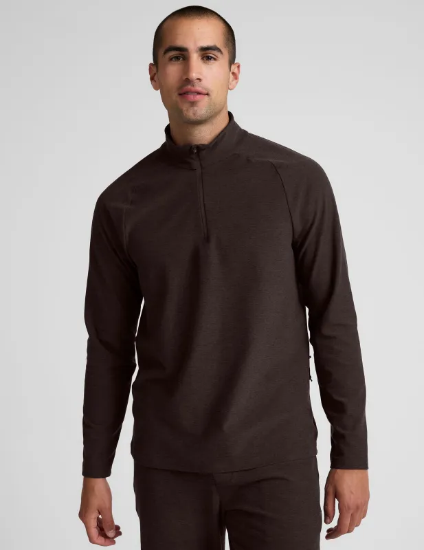 Spacedye Terrain Men's Quarter Zip Pullover sold by Beyond Yoga