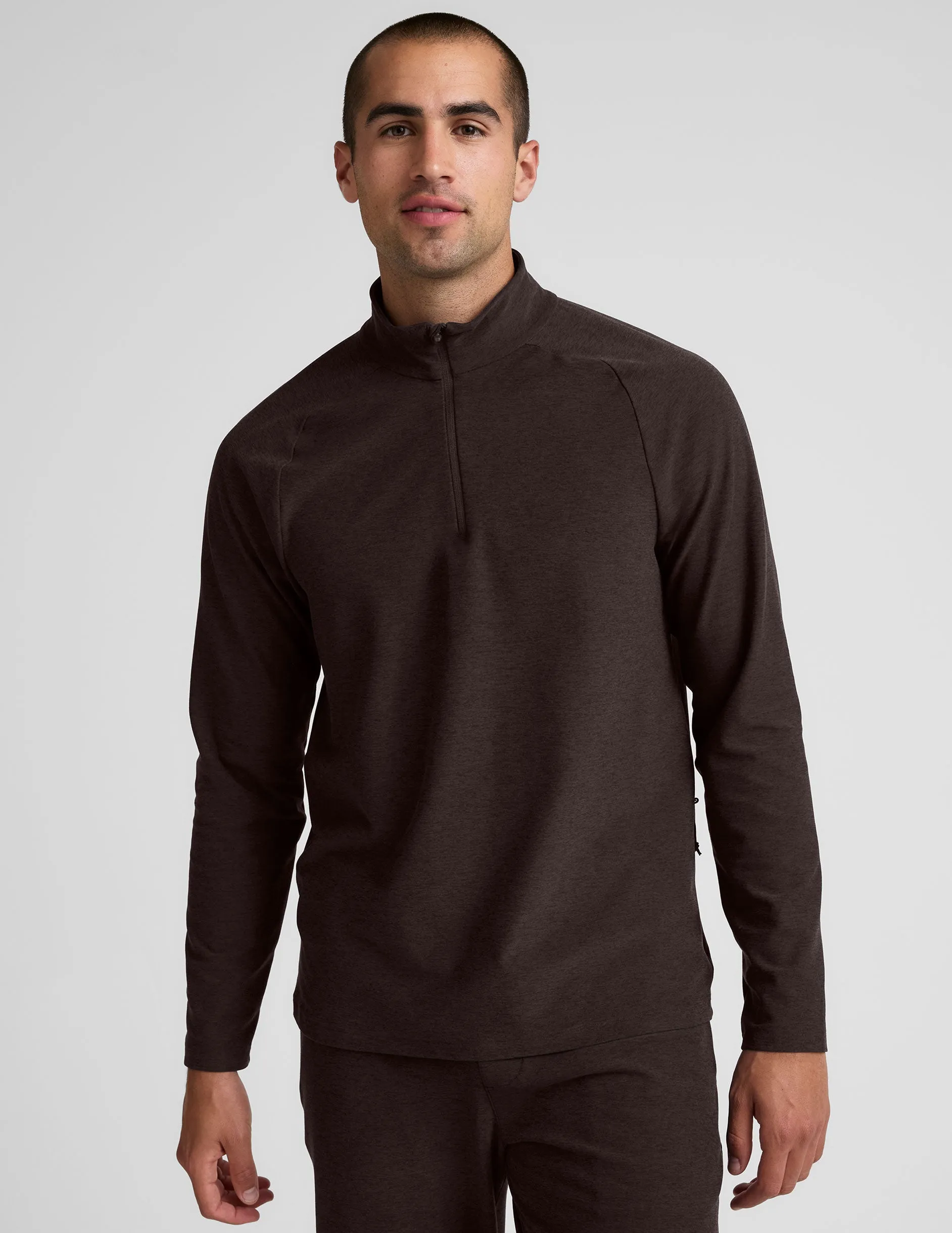Spacedye Terrain Men's Quarter Zip Pullover sold by Beyond Yoga