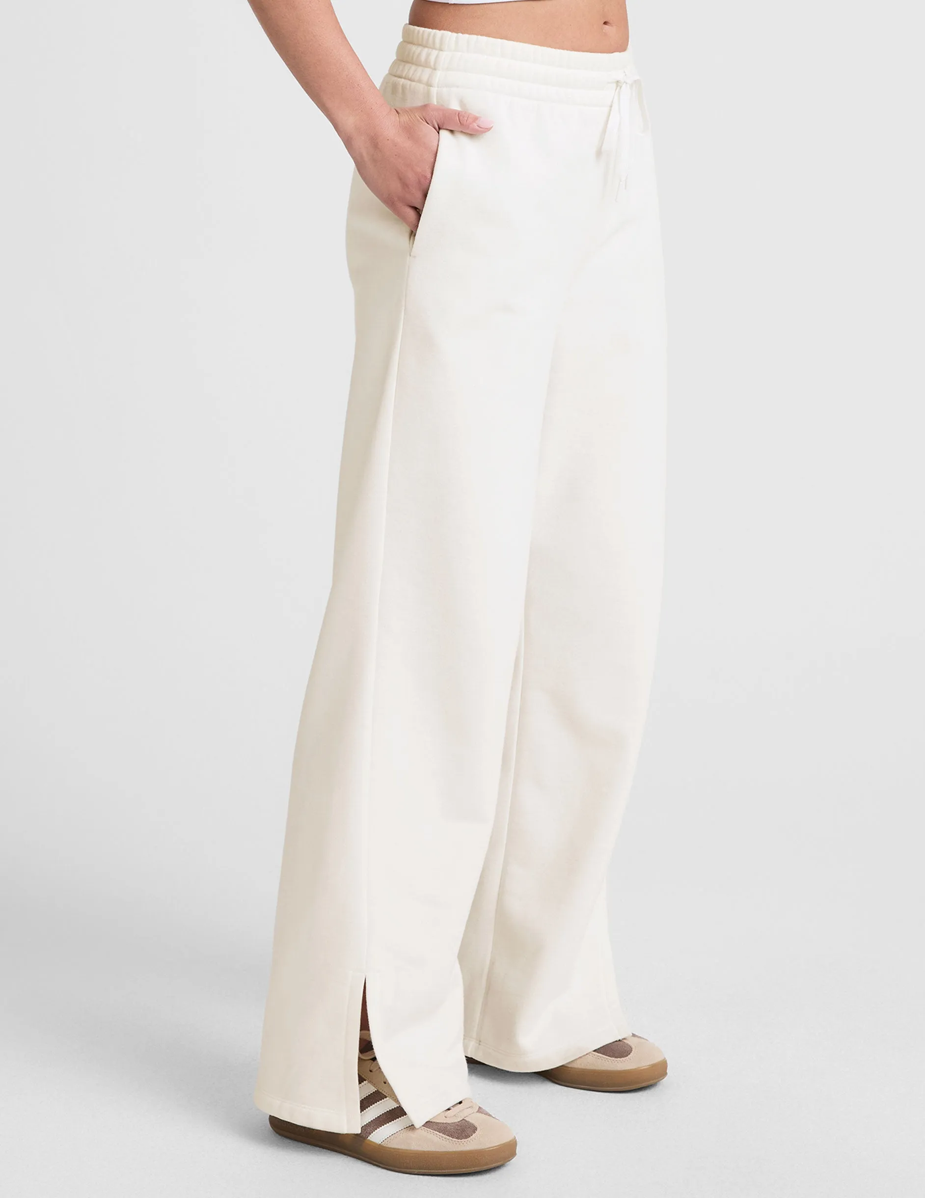LuxeFleece Side Slit Wide Leg Pant sold by Beyond Yoga product image thumbnail 3