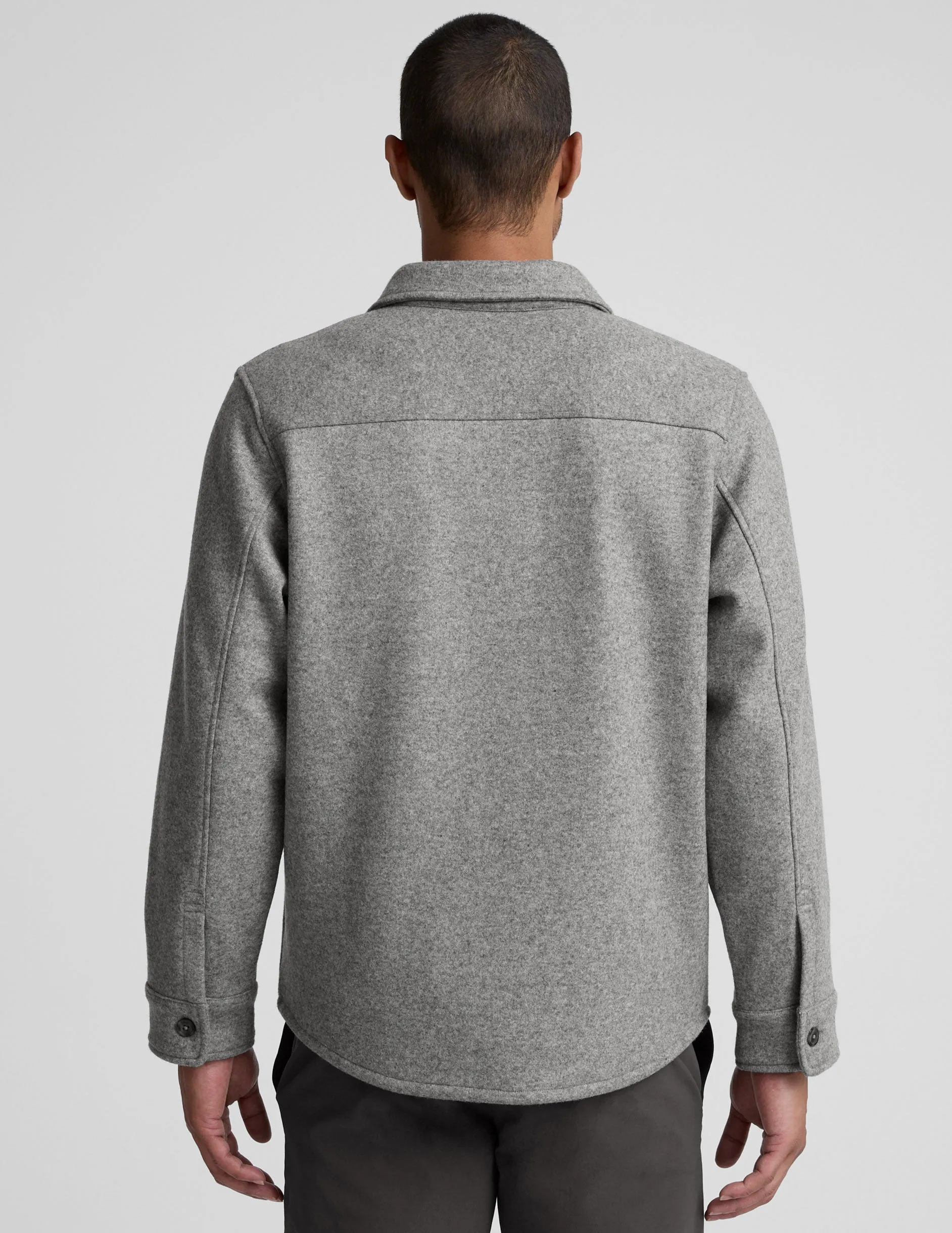 Day to Night Wool Men's Shirt Jacket sold by Beyond Yoga product image thumbnail 3