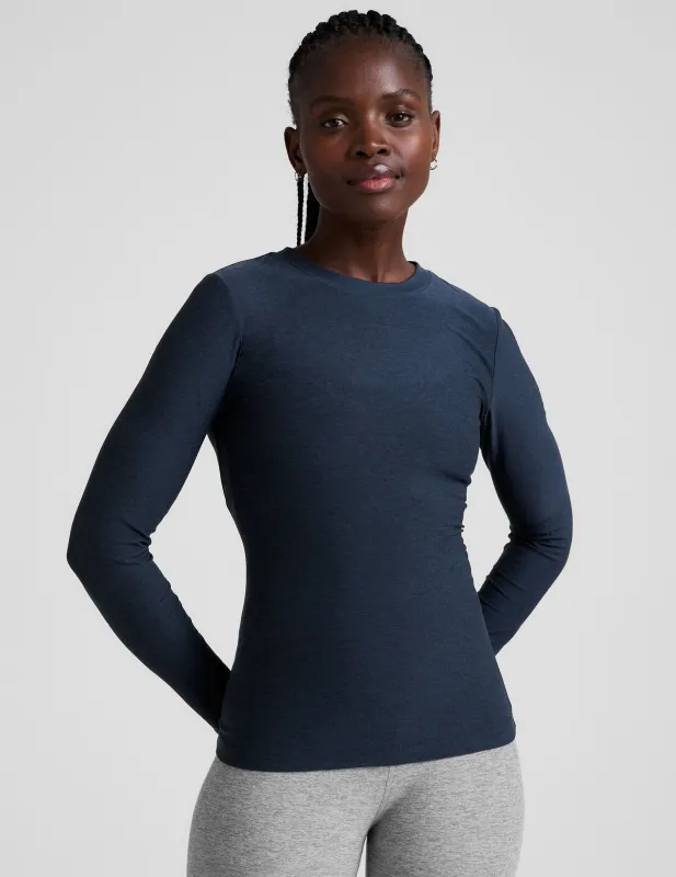 Featherweight Select Long Sleeve Crew sold by Beyond Yoga
