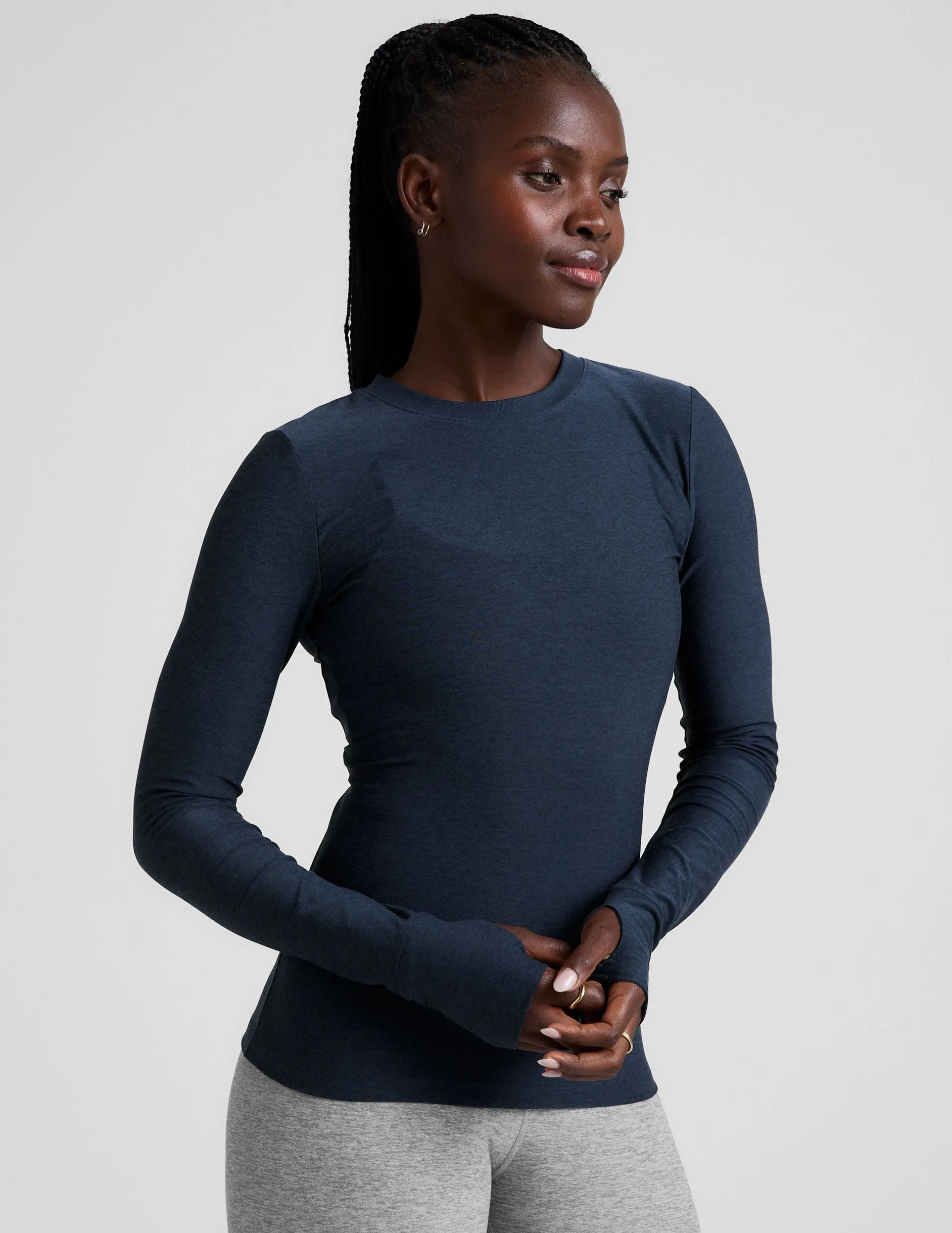 Featherweight Select Long Sleeve Crew sold by Beyond Yoga product image thumbnail 2