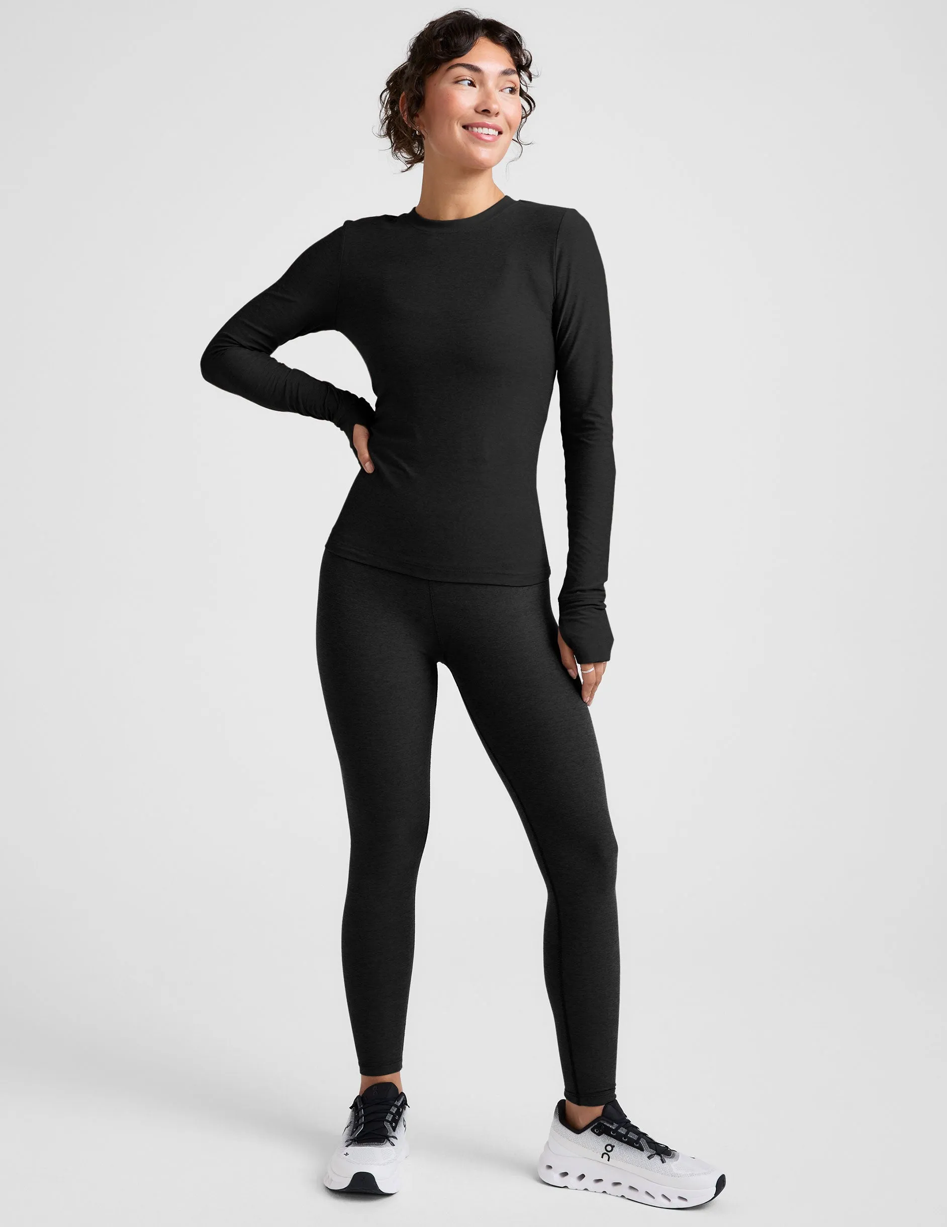 Featherweight Select Long Sleeve Crew sold by Beyond Yoga product image thumbnail 4