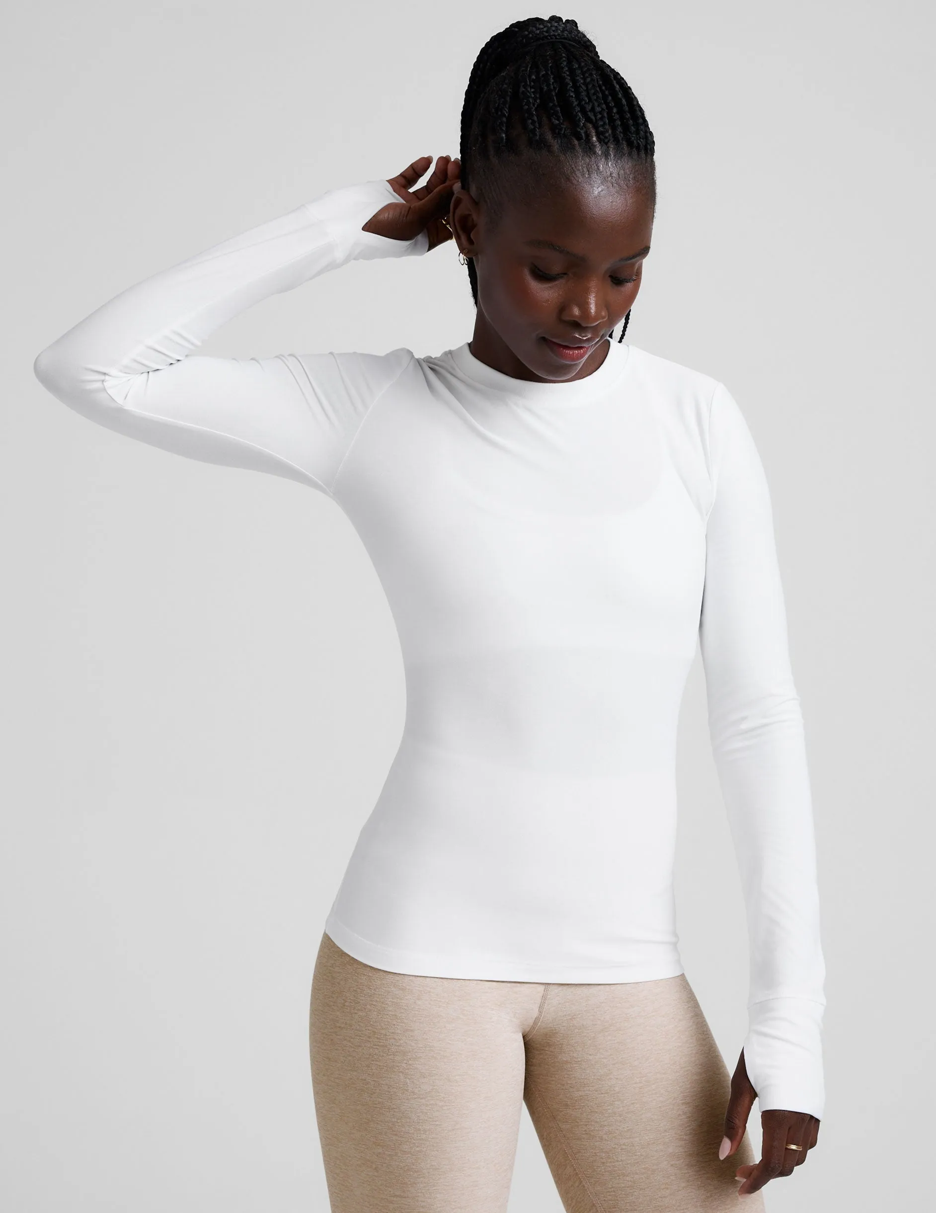 Featherweight Select Long Sleeve Crew sold by Beyond Yoga product image thumbnail 2