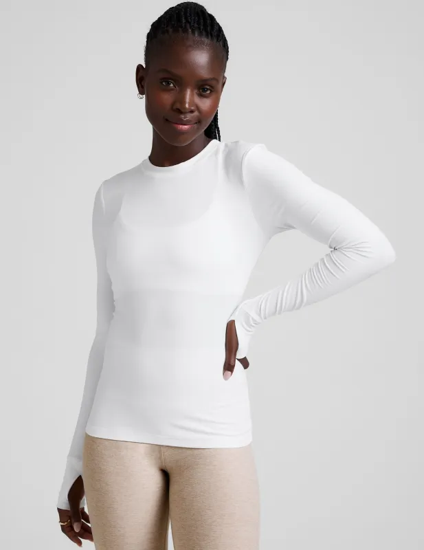 Featherweight Select Long Sleeve Crew sold by Beyond Yoga