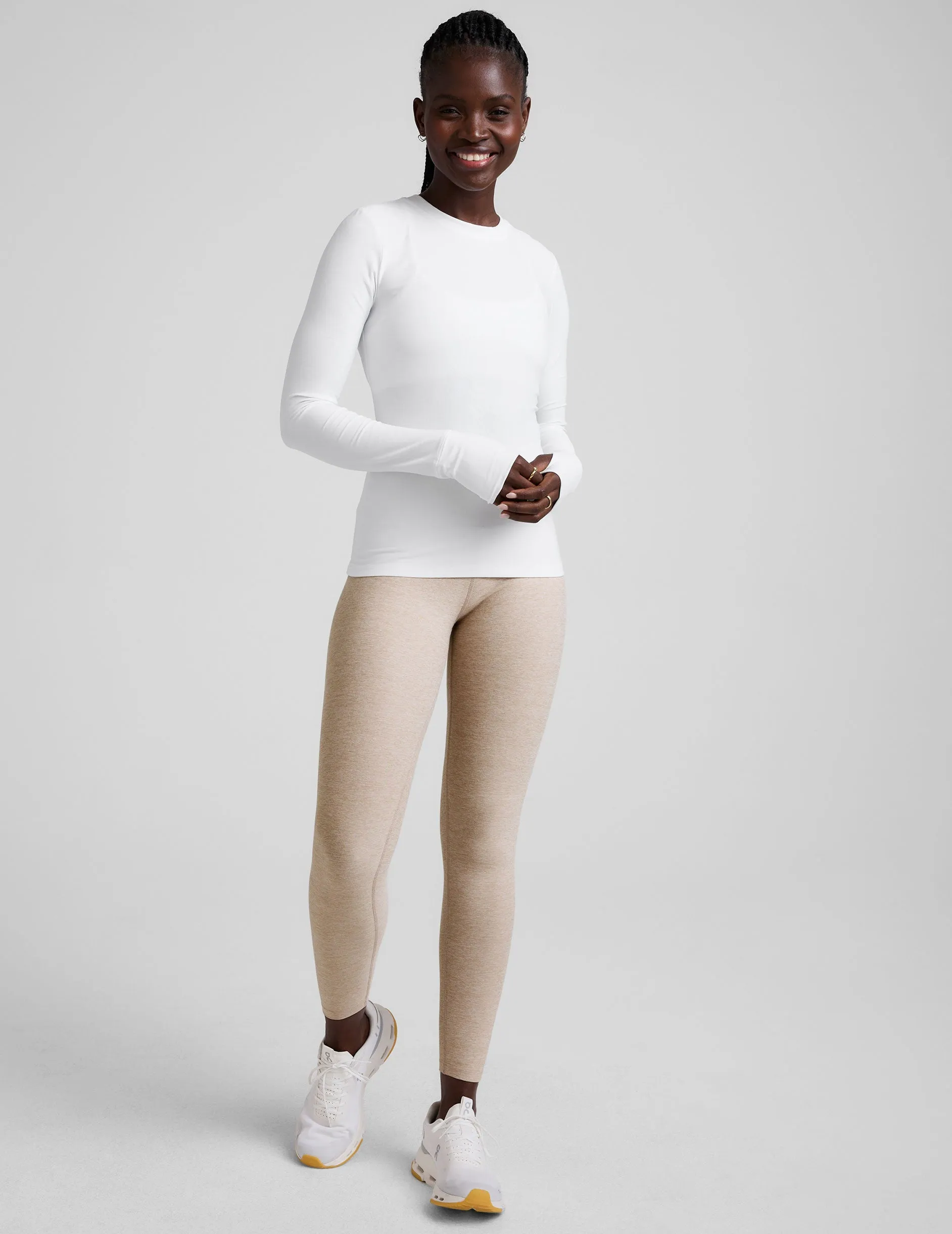 Featherweight Select Long Sleeve Crew sold by Beyond Yoga product image thumbnail 4