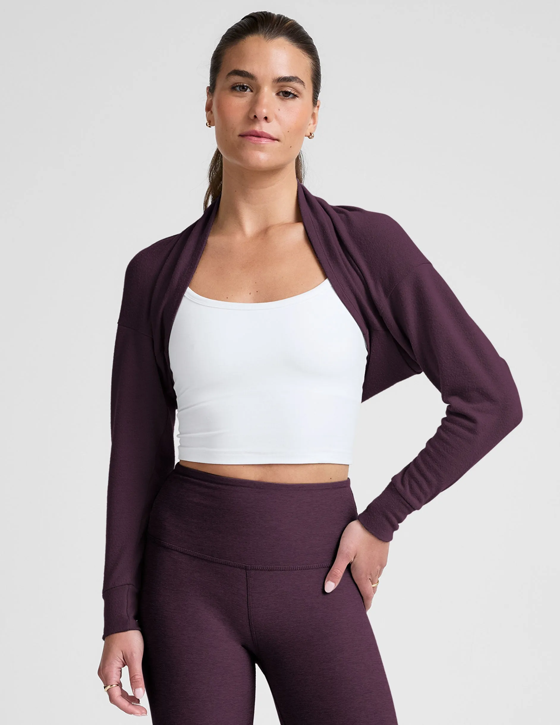 Duet 2-Way Convertible Shrug sold by Beyond Yoga product image thumbnail 2