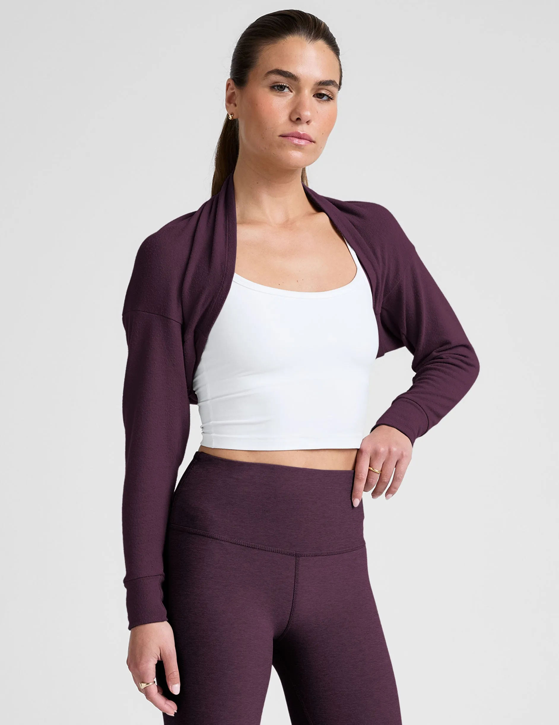 Duet 2-Way Convertible Shrug sold by Beyond Yoga product image thumbnail 4
