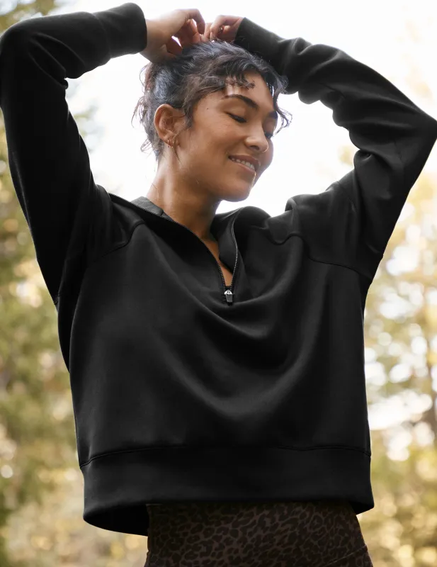 Elevated 3/4 Zip Pullover sold by Beyond Yoga