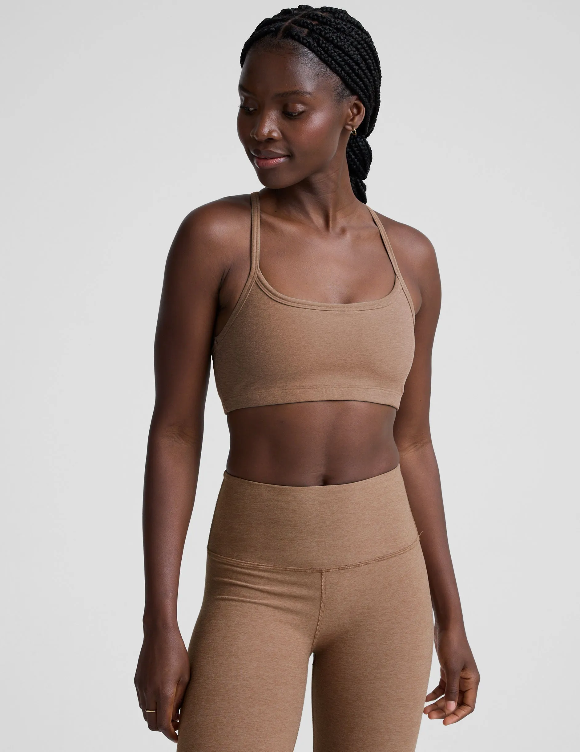 Spacedye Slim Racerback Bra sold by Beyond Yoga