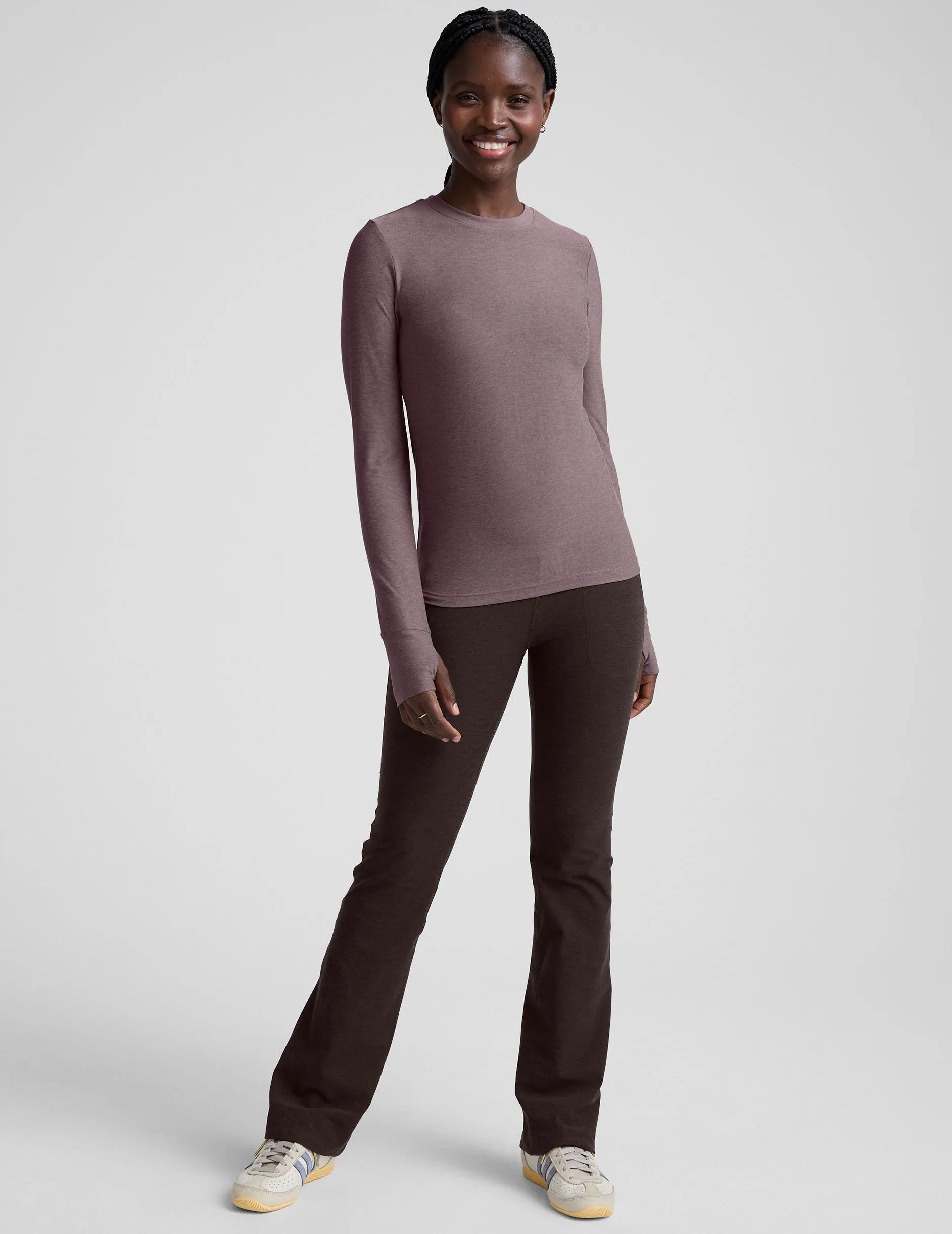 Featherweight Select Long Sleeve Crew sold by Beyond Yoga product image thumbnail 5