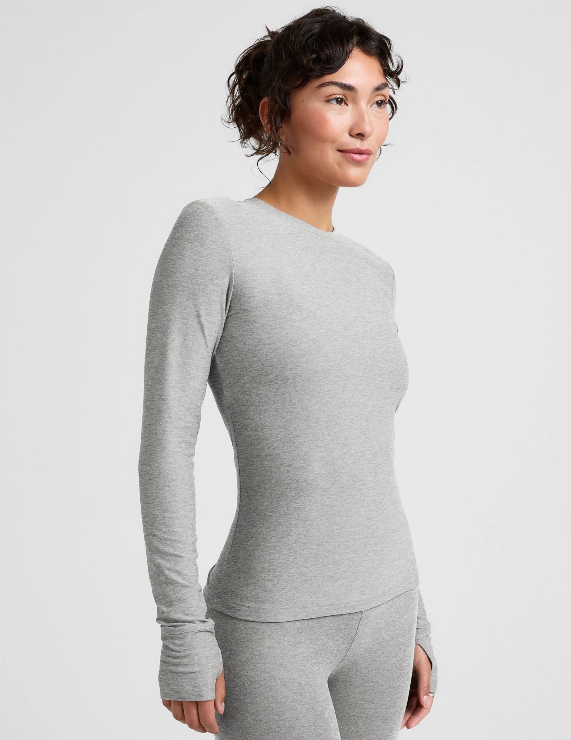 Featherweight Select Long Sleeve Crew sold by Beyond Yoga product image thumbnail 2
