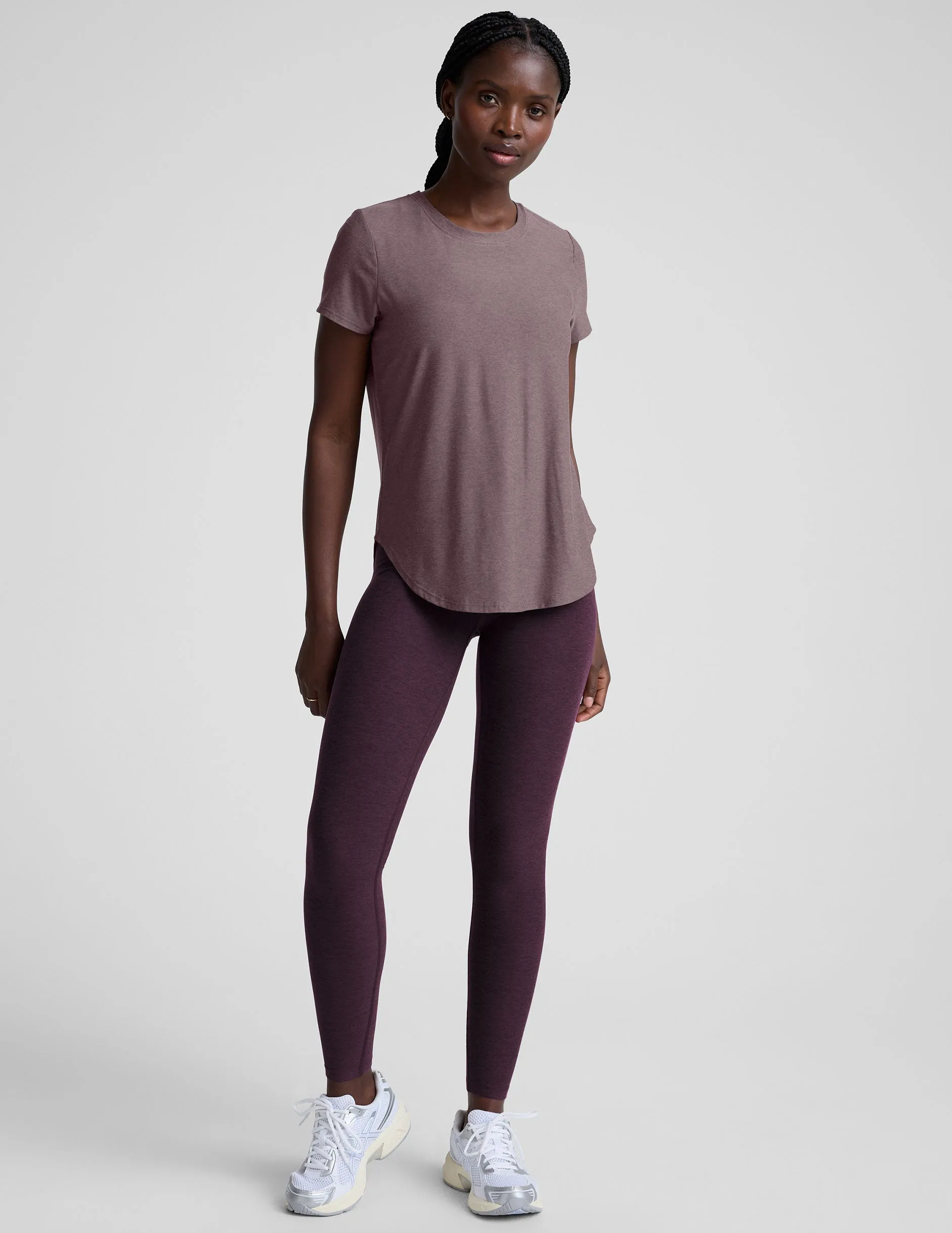 Featherweight On The Down Low Tee sold by Beyond Yoga product image thumbnail 4