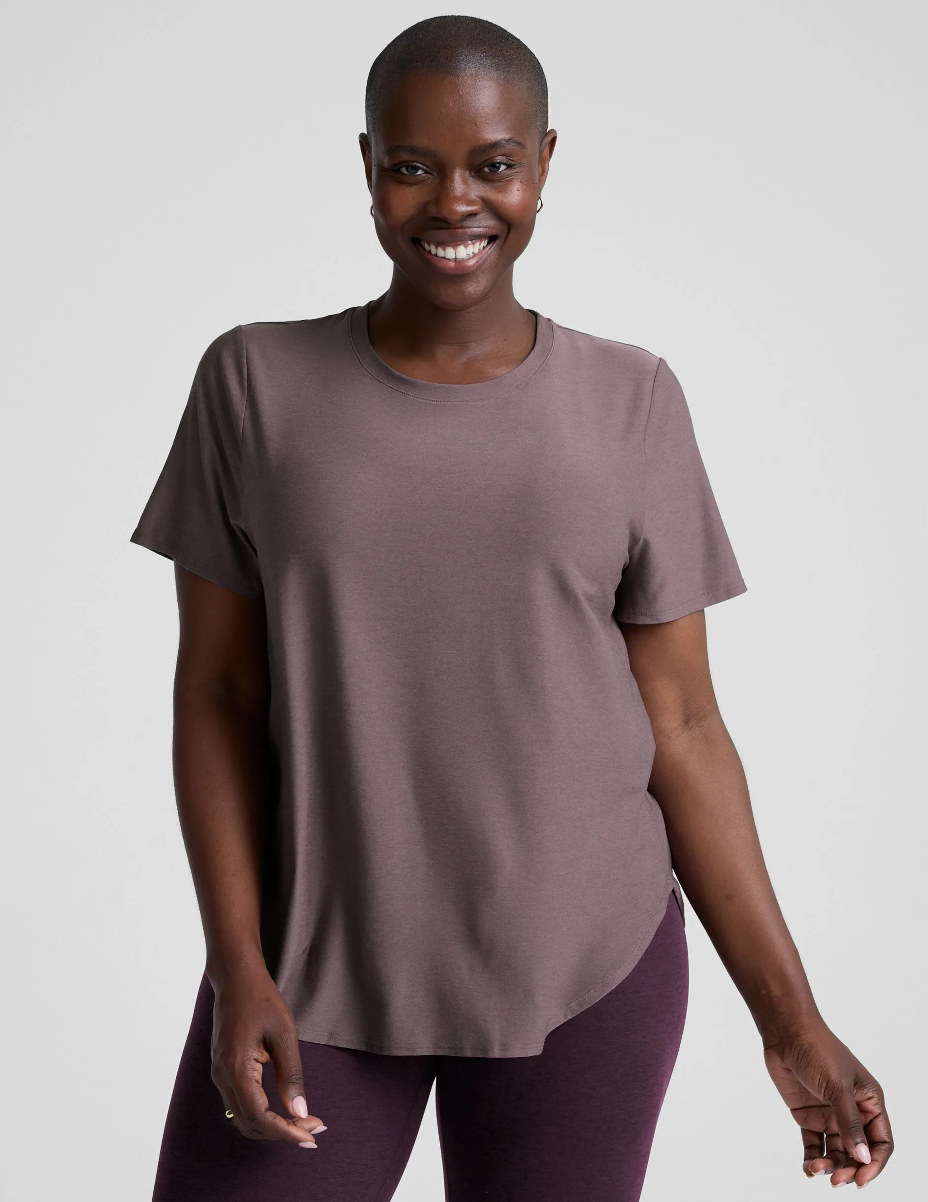 Featherweight On The Down Low Tee sold by Beyond Yoga product image thumbnail 5