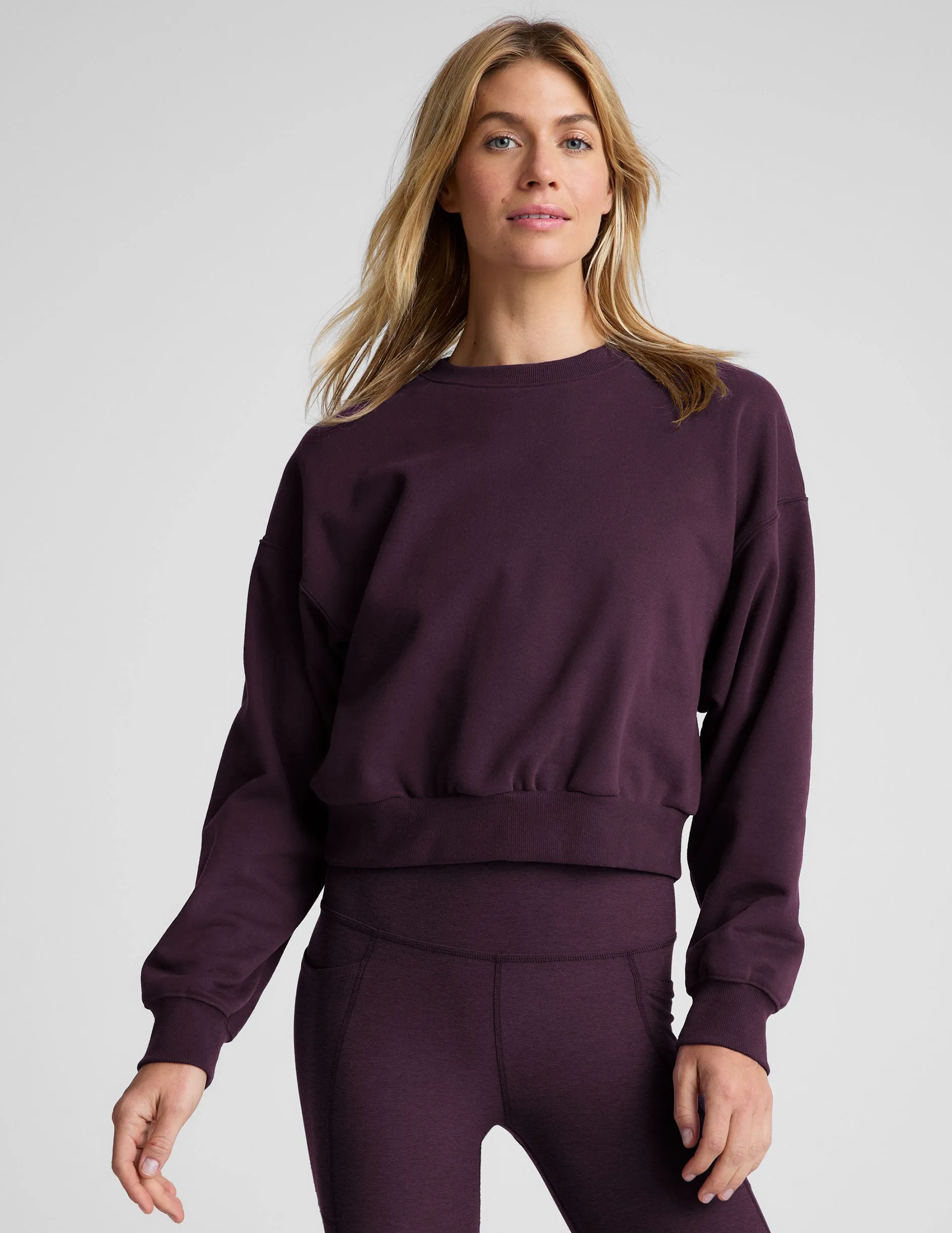 LuxeFleece Crewneck Sweatshirt sold by Beyond Yoga product image thumbnail 2