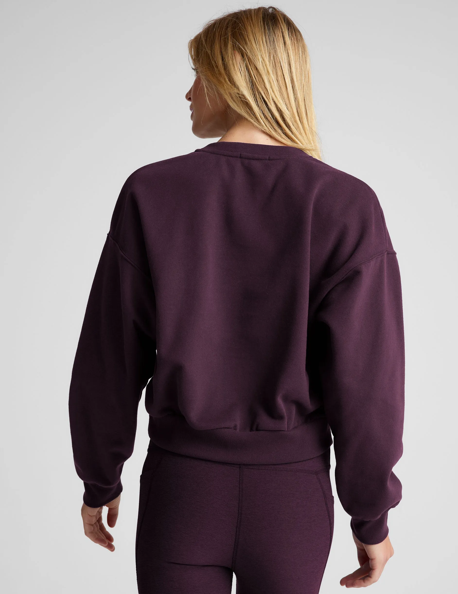 LuxeFleece Crewneck Sweatshirt sold by Beyond Yoga product image thumbnail 4