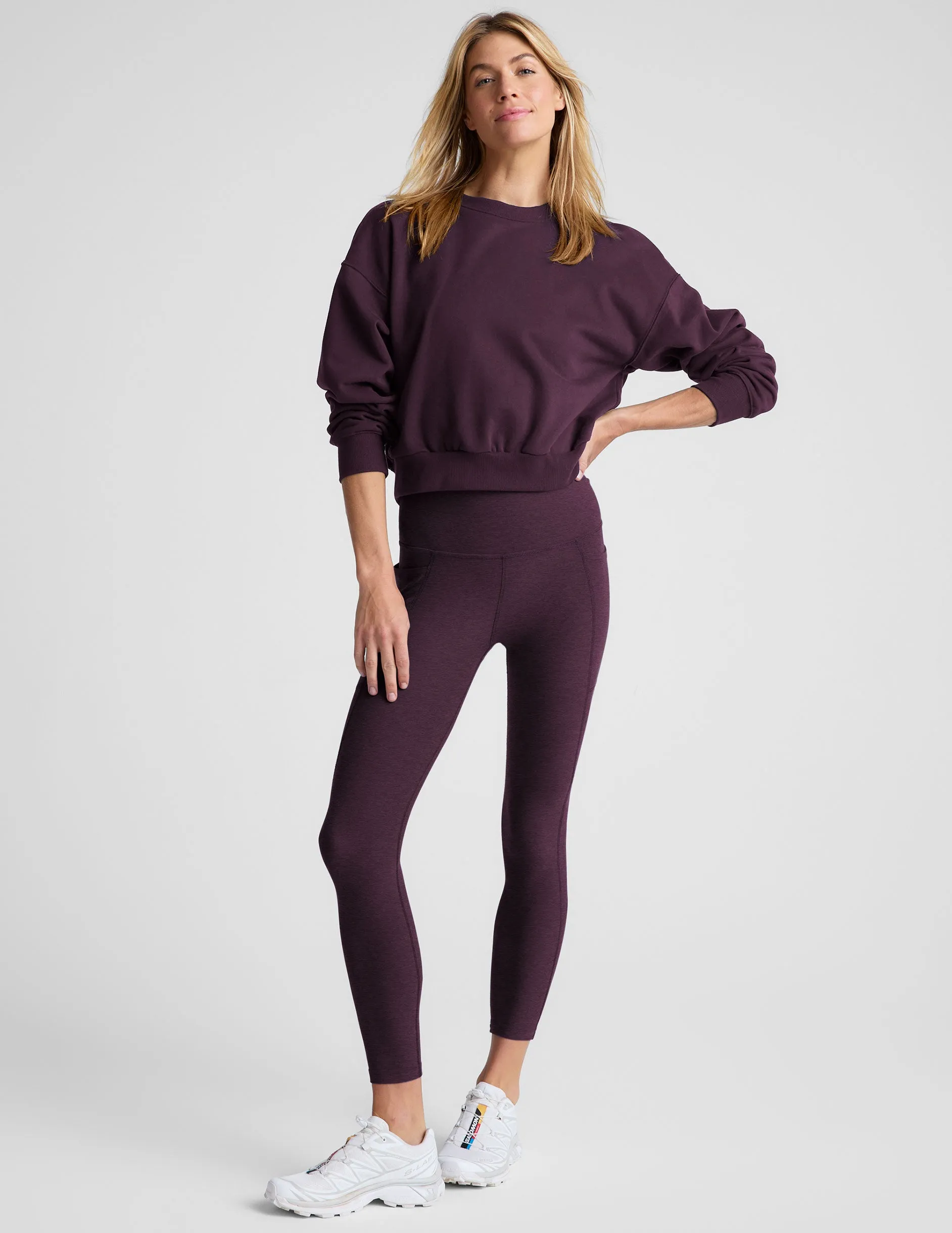 LuxeFleece Crewneck Sweatshirt sold by Beyond Yoga product image thumbnail 5