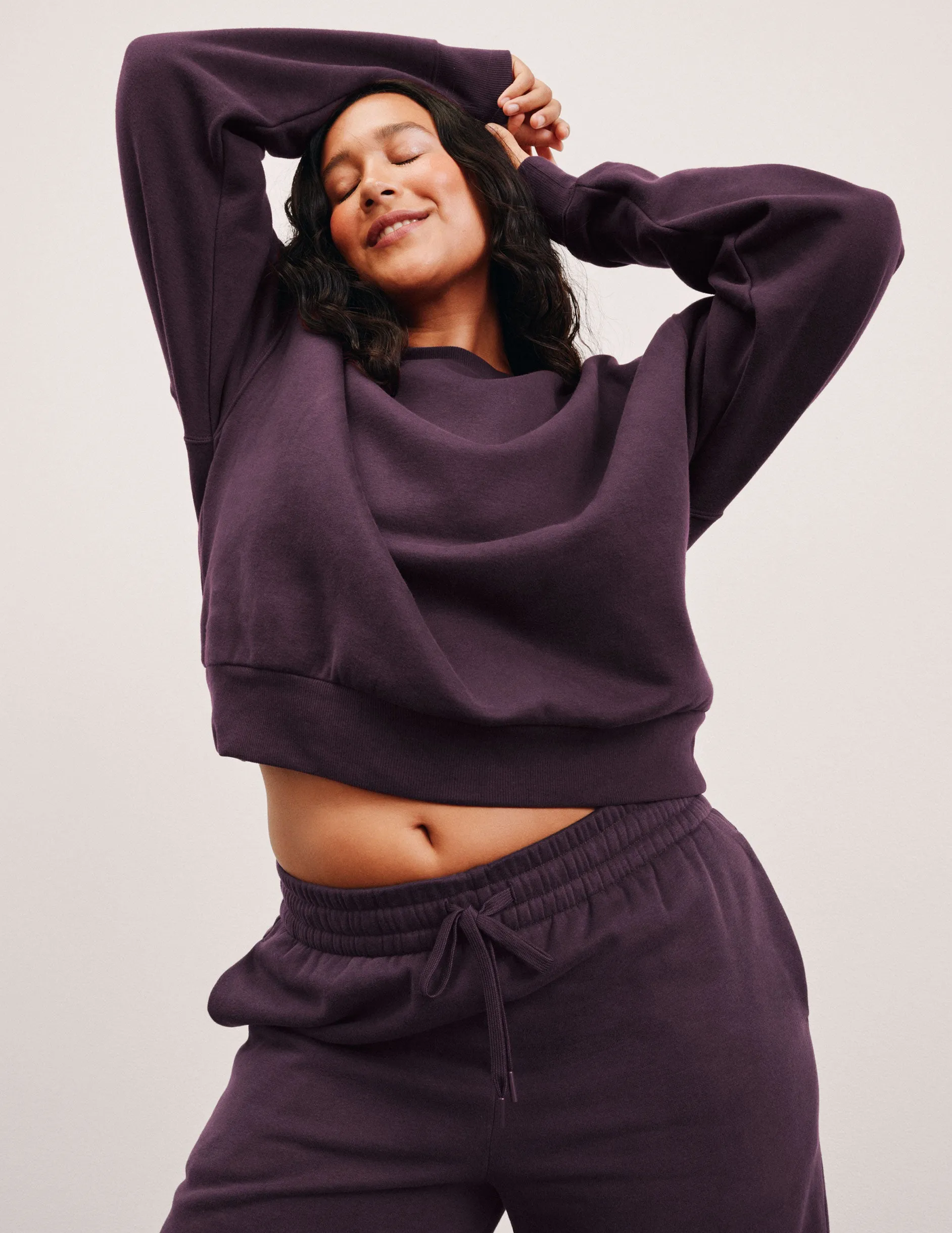 LuxeFleece Crewneck Sweatshirt sold by Beyond Yoga