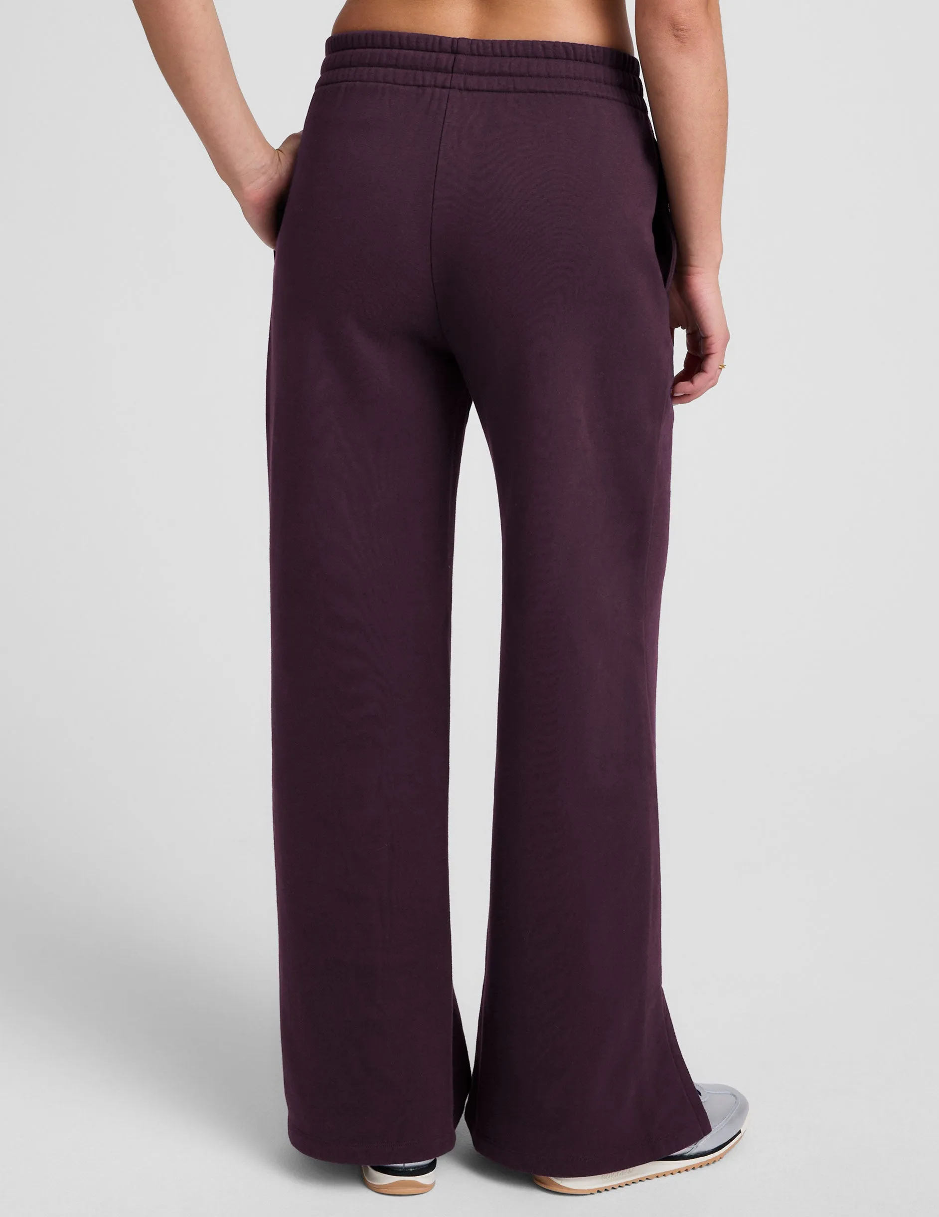 LuxeFleece Tranquil Slit Wide Leg Pant sold by Beyond Yoga product image thumbnail 3