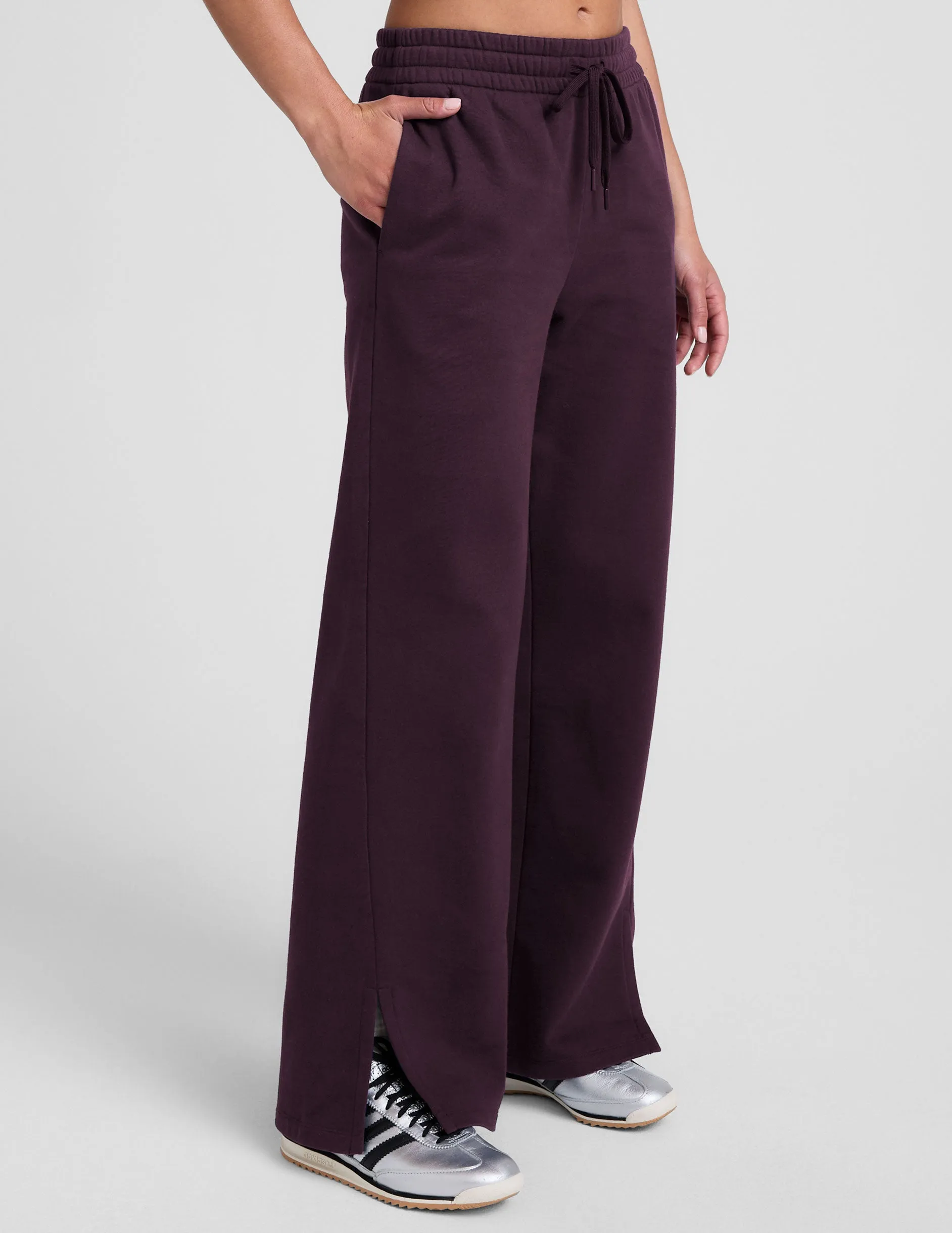 LuxeFleece Tranquil Slit Wide Leg Pant sold by Beyond Yoga product image thumbnail 3