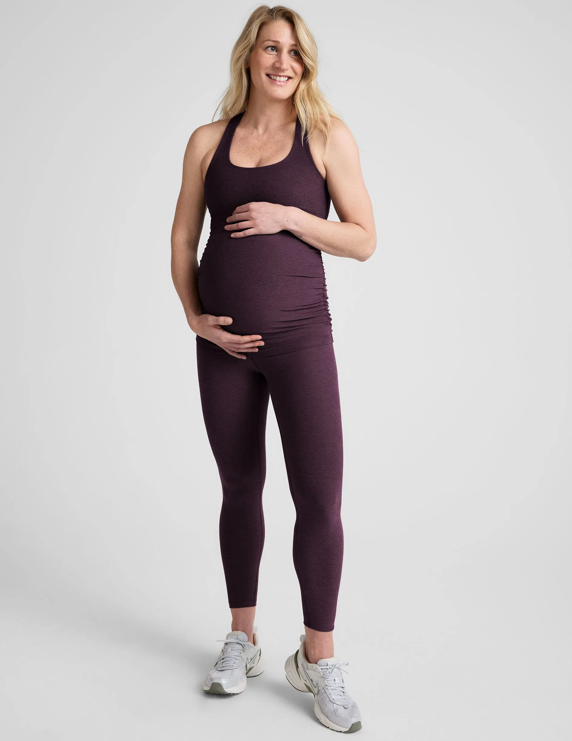 Spacedye Love the Bump Midi Maternity Legging sold by Beyond Yoga