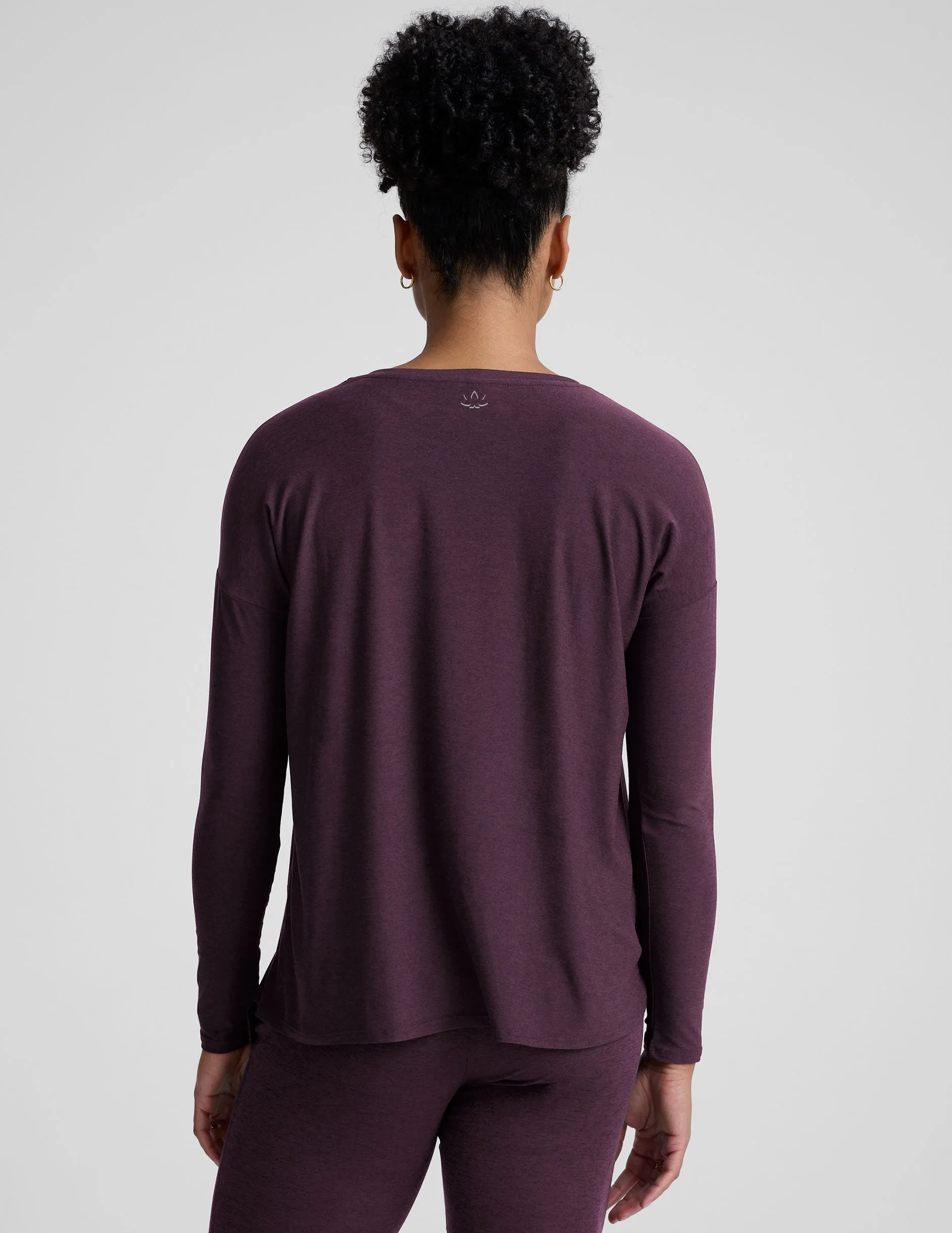 Featherweight Feels Like Home Long Sleeve Maternity Top sold by Beyond Yoga product image thumbnail 3