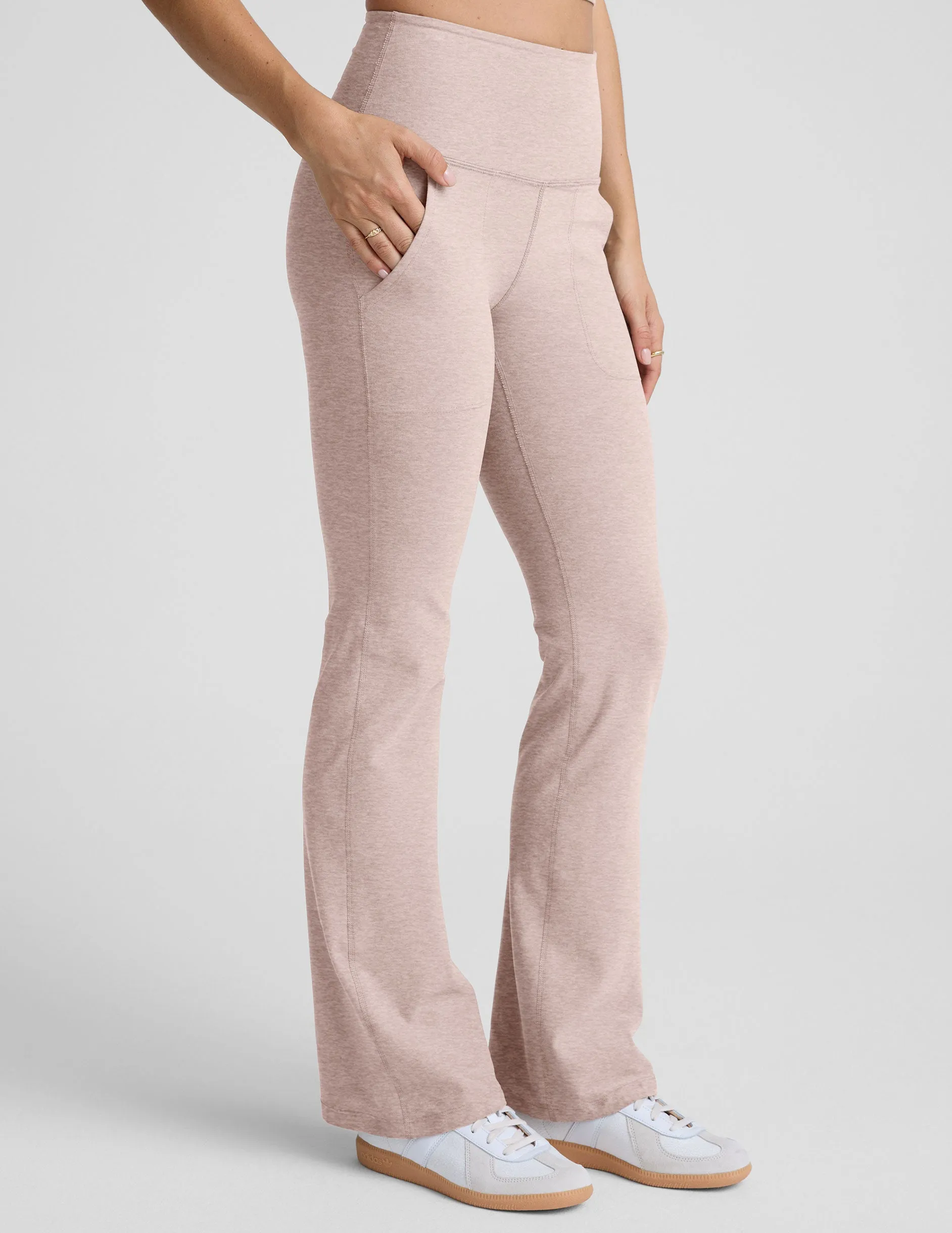 Spacedye High Waisted Practice Pocket Bootcut Pant sold by Beyond Yoga product image thumbnail 2